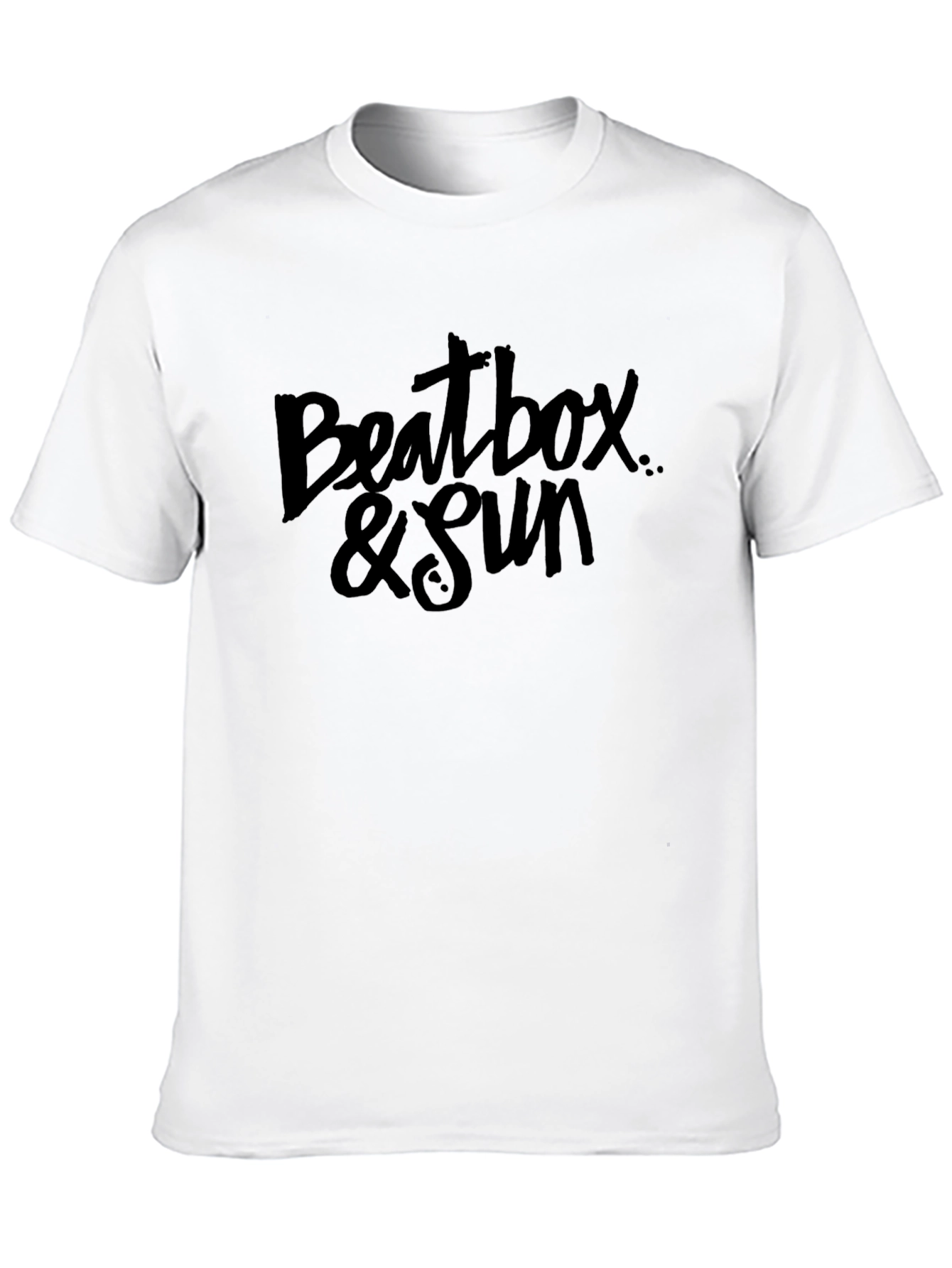 Beatbox & Sun Black Graphic Tee