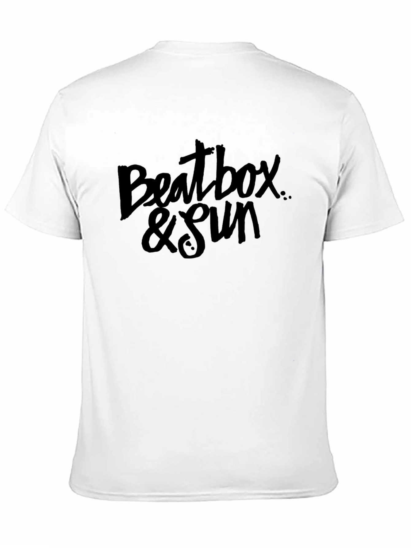 Beatbox & Sun Black Graphic Tee