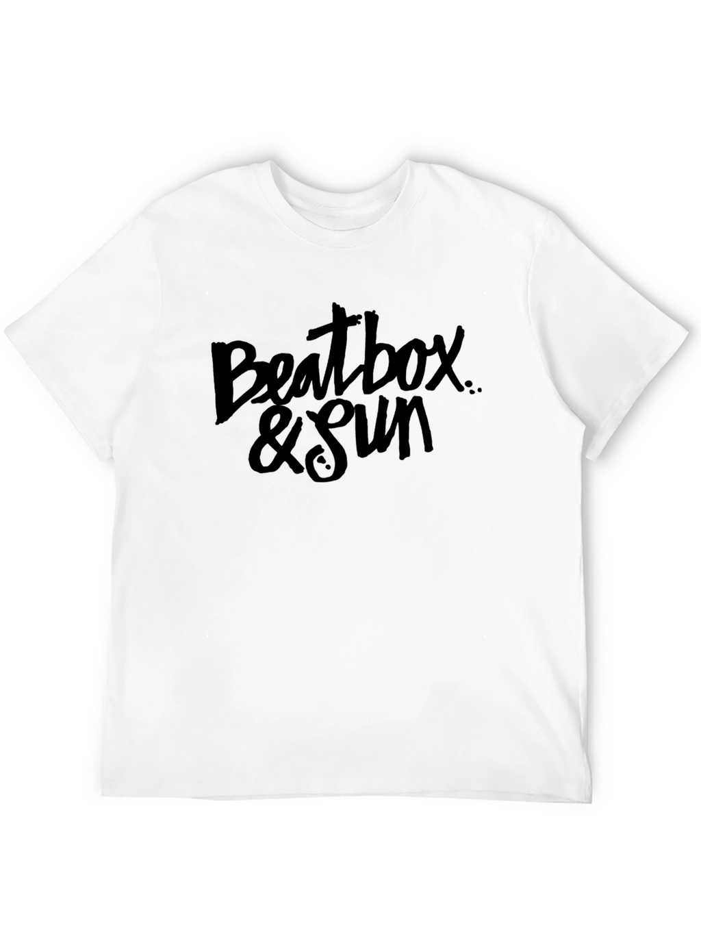 Beatbox & Sun Black Graphic Tee