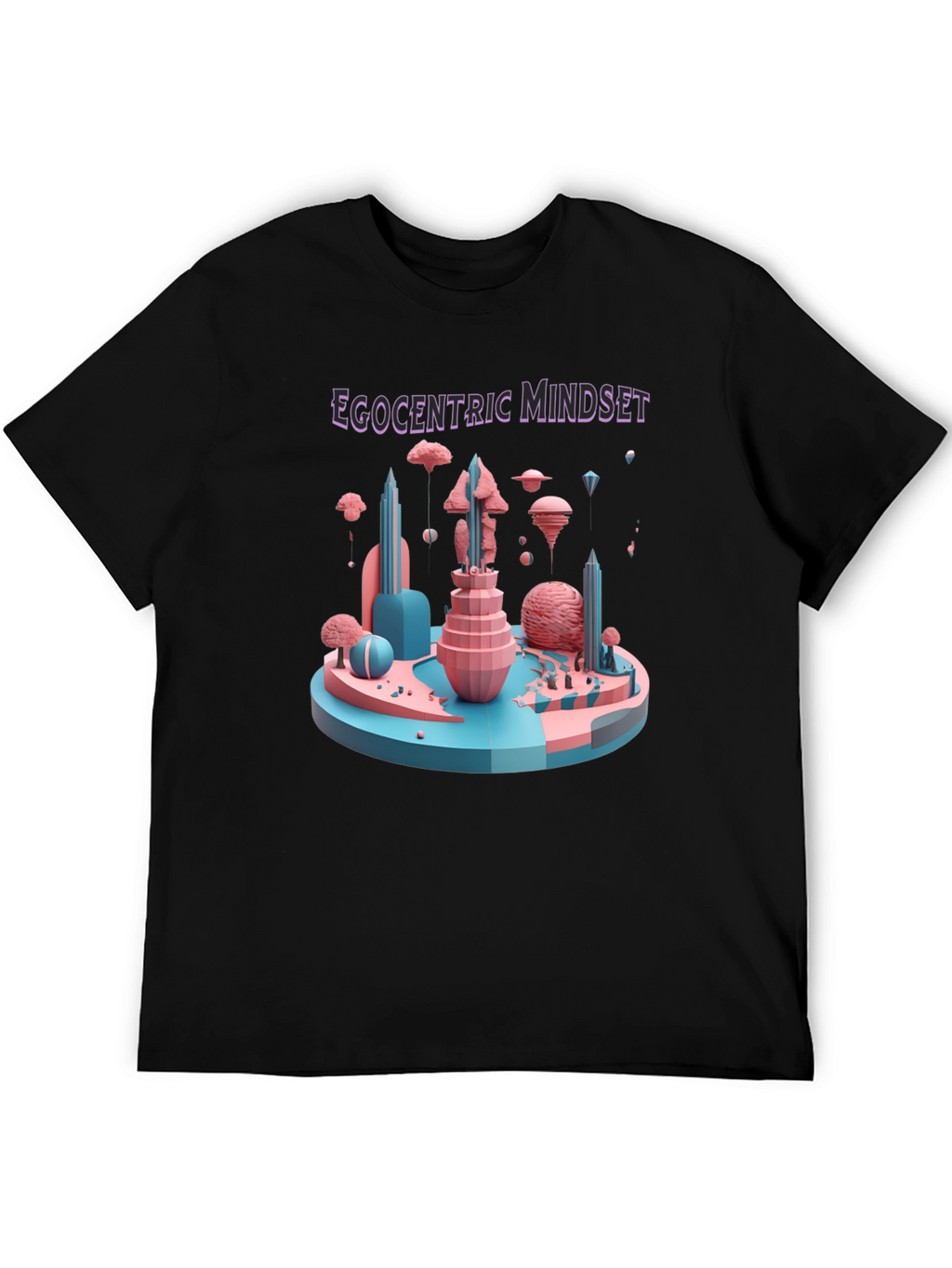 Egocentric Mindset Graphic Tee