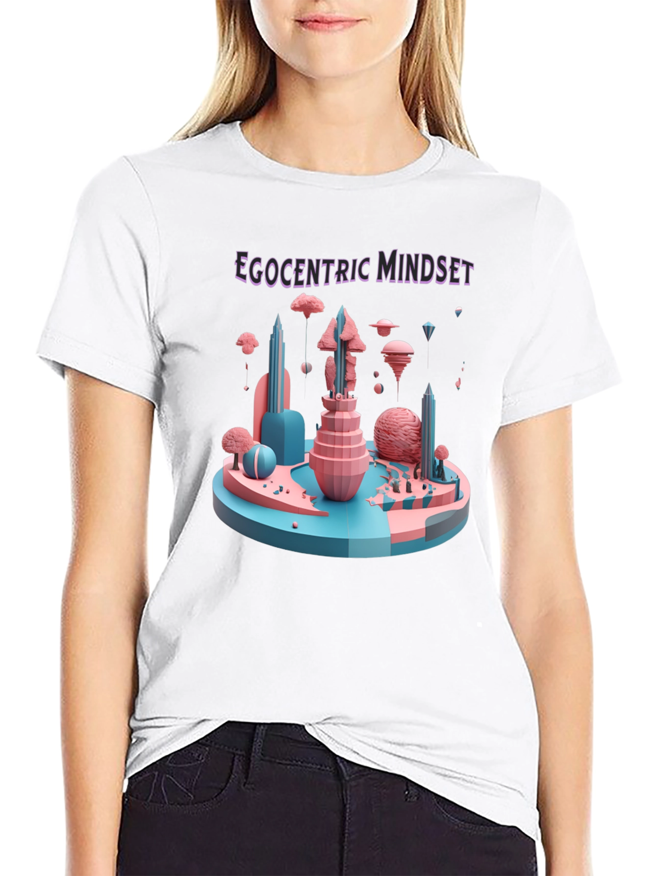 Egocentric Mindset Graphic Tee