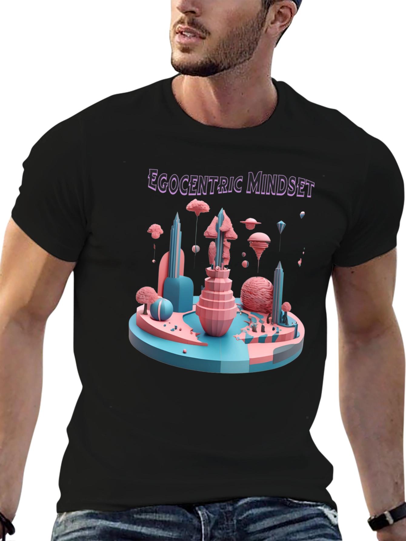Egocentric Mindset Graphic Tee