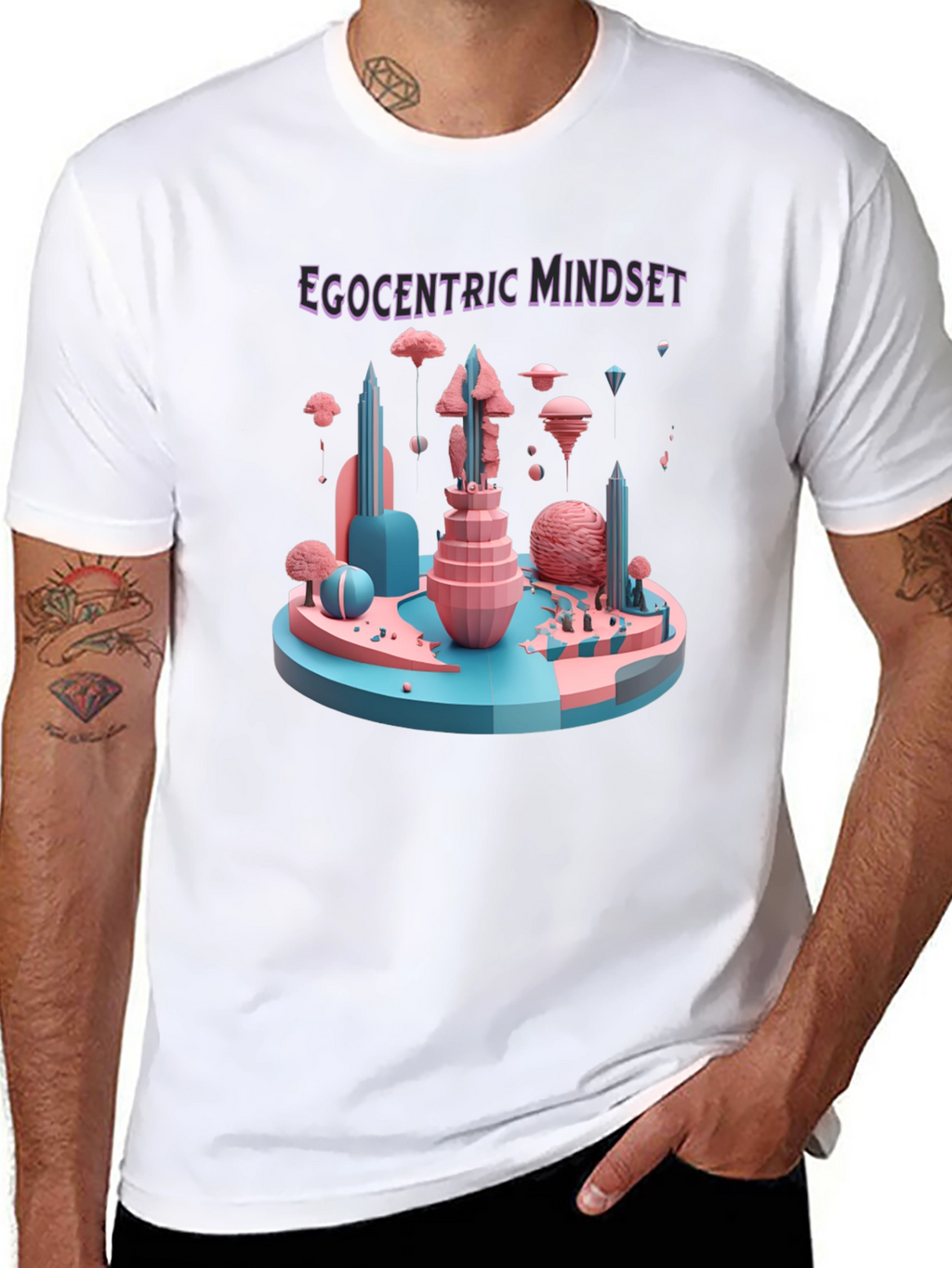 Egocentric Mindset Graphic Tee