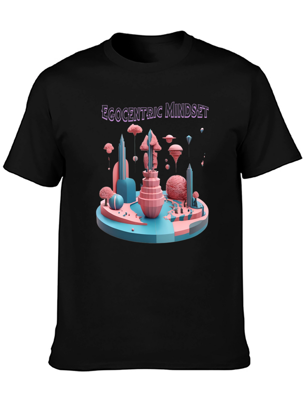 Egocentric Mindset Graphic Tee