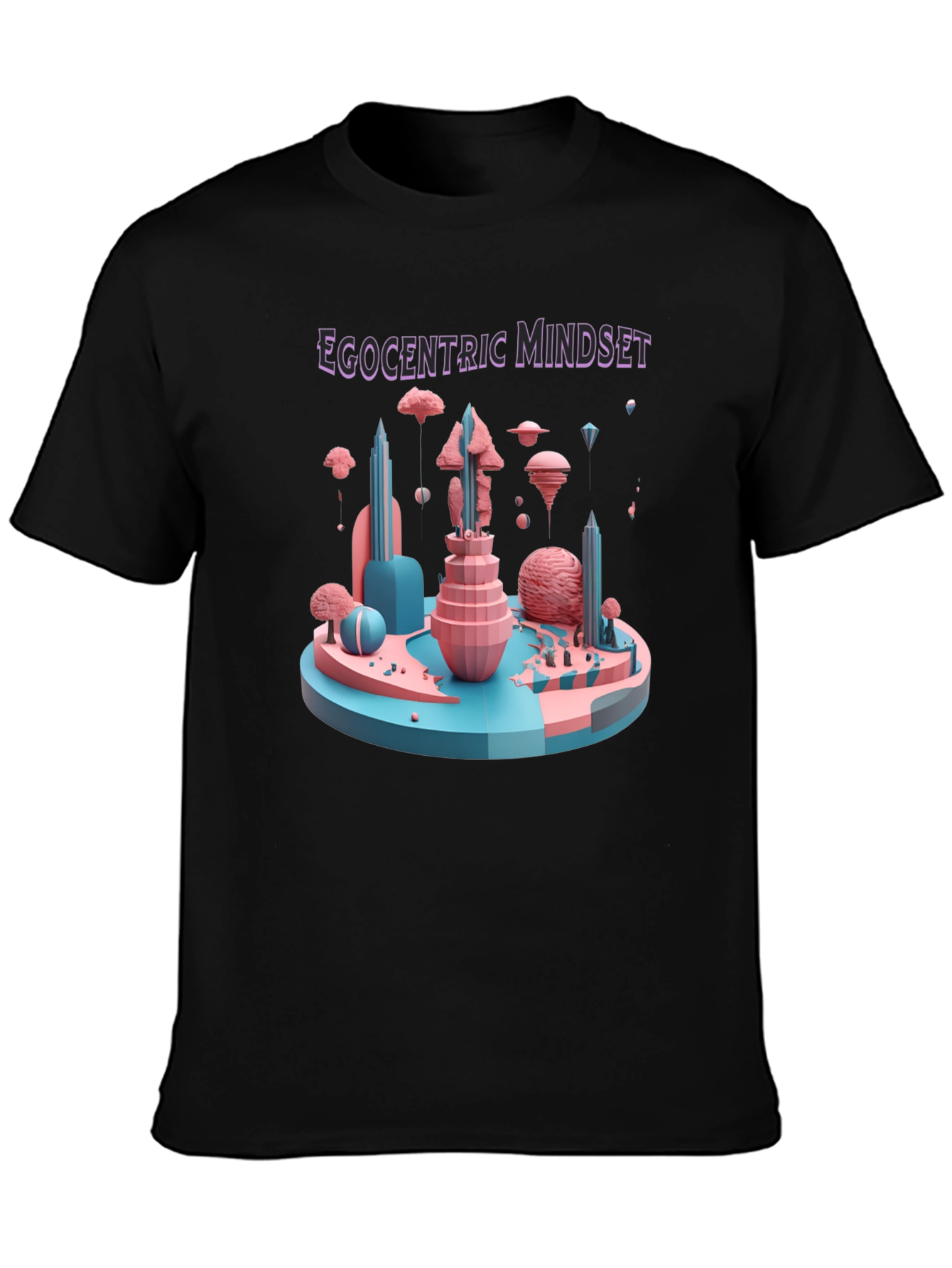 Egocentric Mindset Graphic Tee