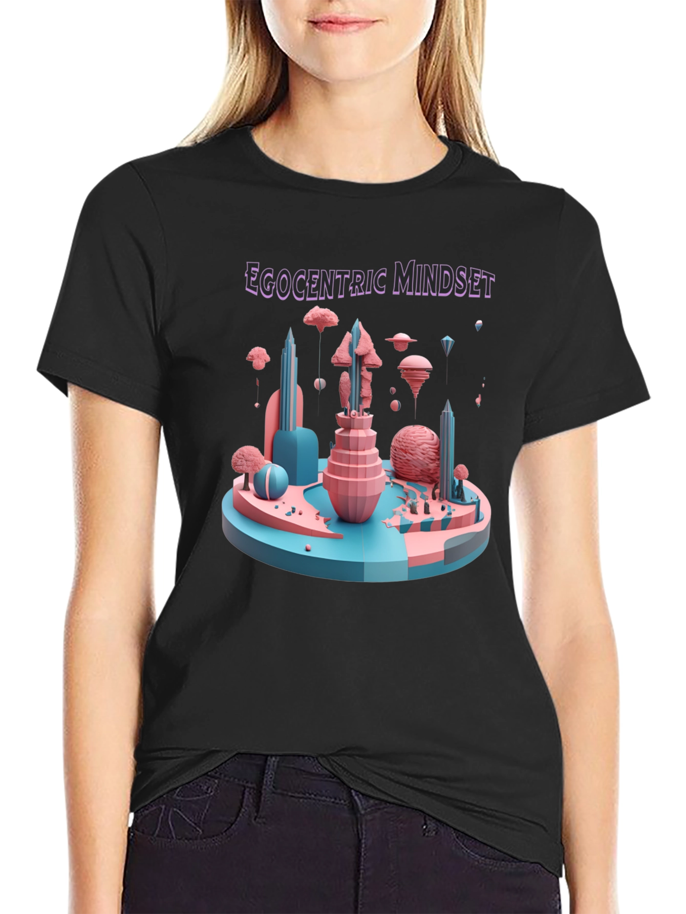 Egocentric Mindset Graphic Tee