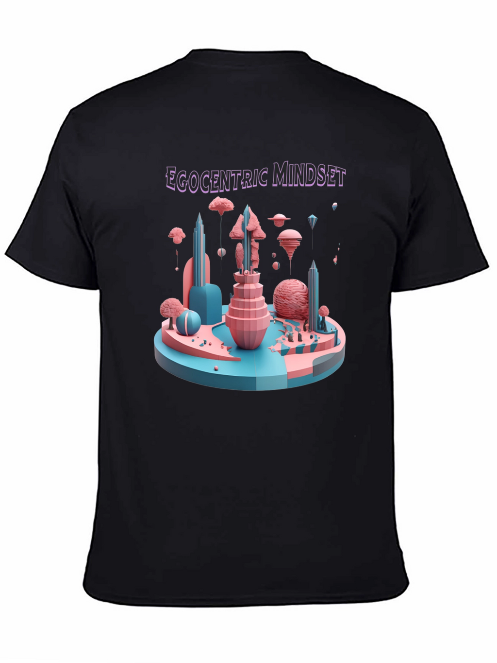 Egocentric Mindset Graphic Tee