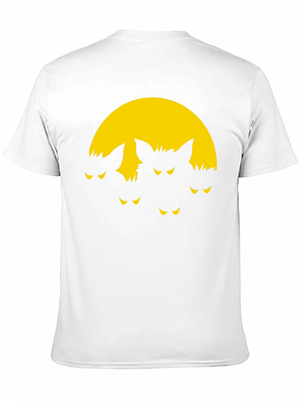Spooky Bat Moon Graphic T-Shirt