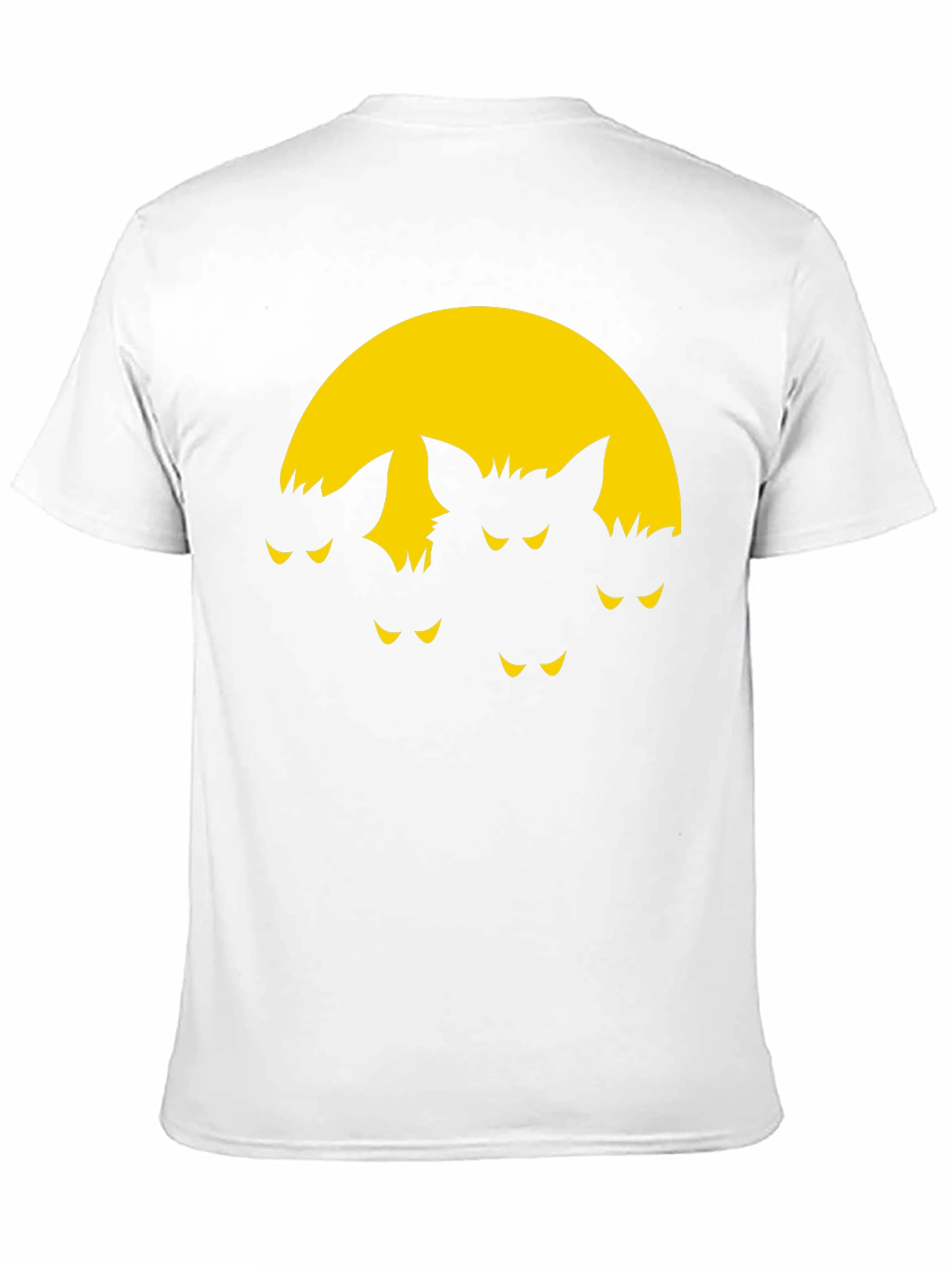 Spooky Bat Moon Graphic T-Shirt