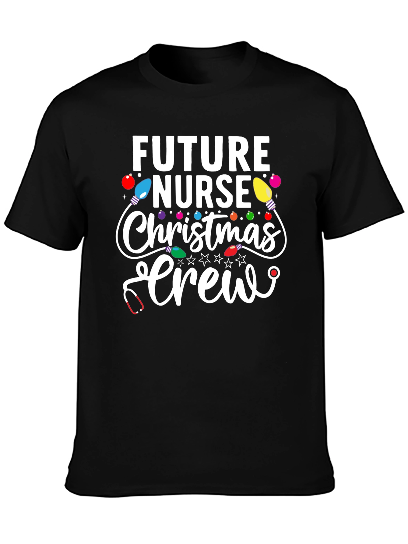 Future Nurse Christmas Crew T-Shirt