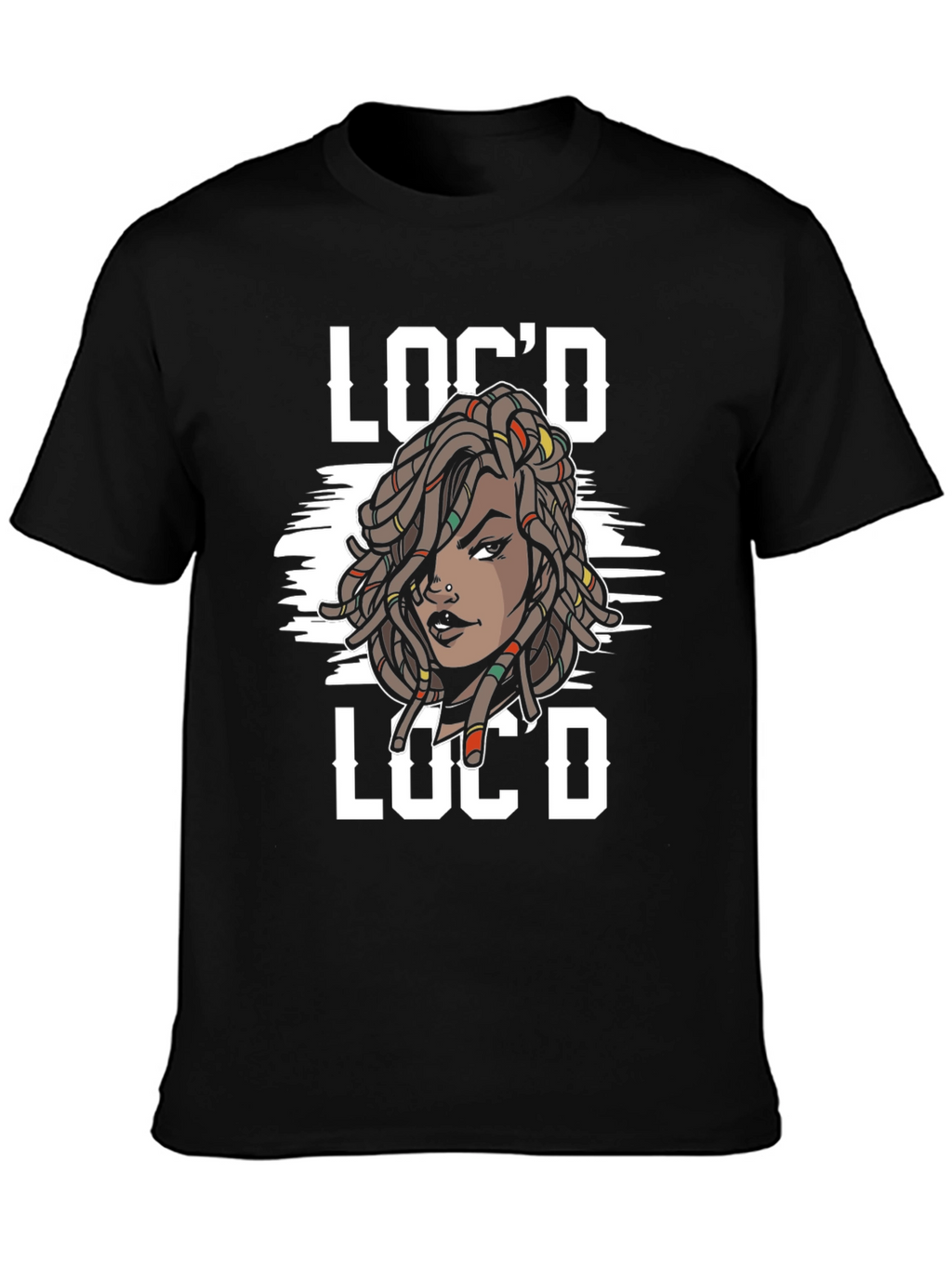 Locd Locd T-Shirt - Afrocentric Graphic Tee