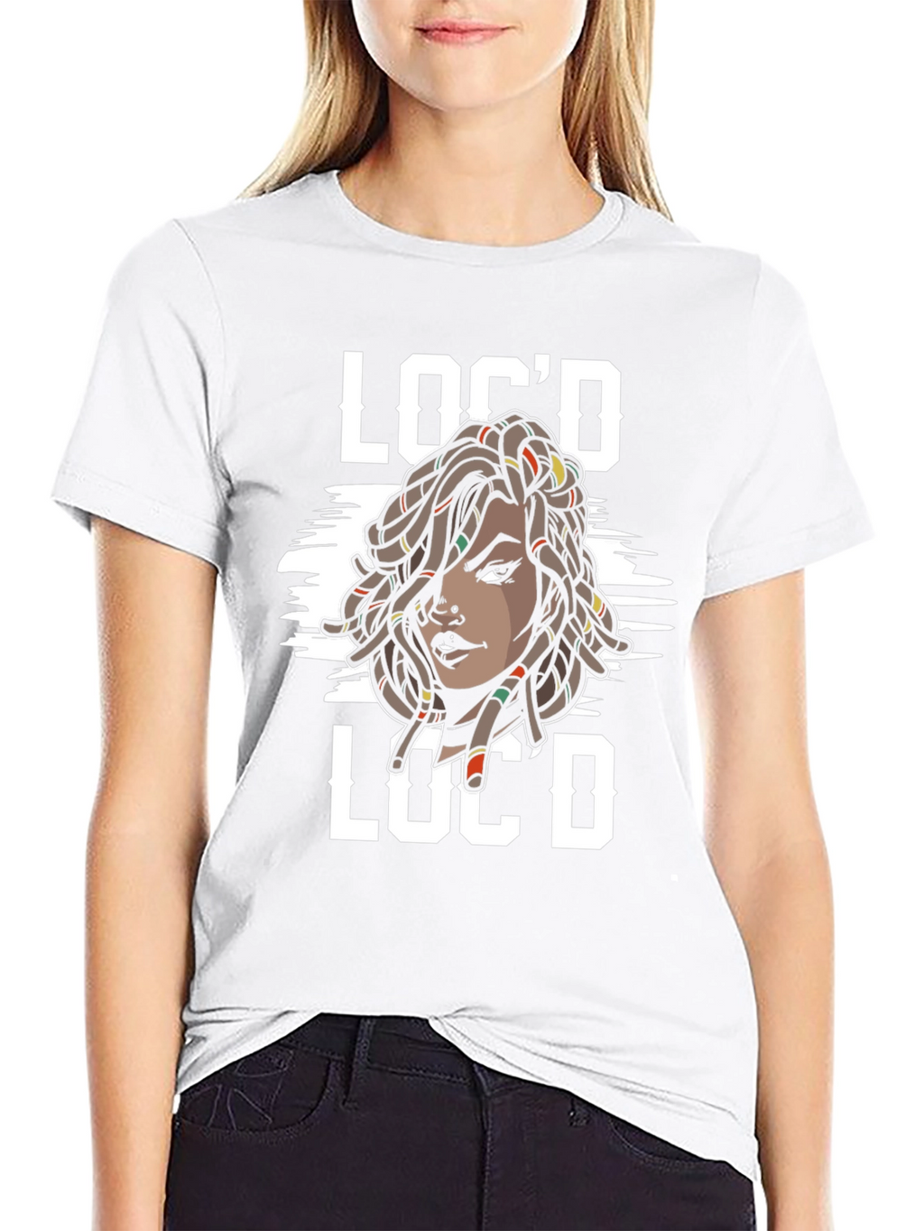 Locd Locd T-Shirt - Afrocentric Graphic Tee