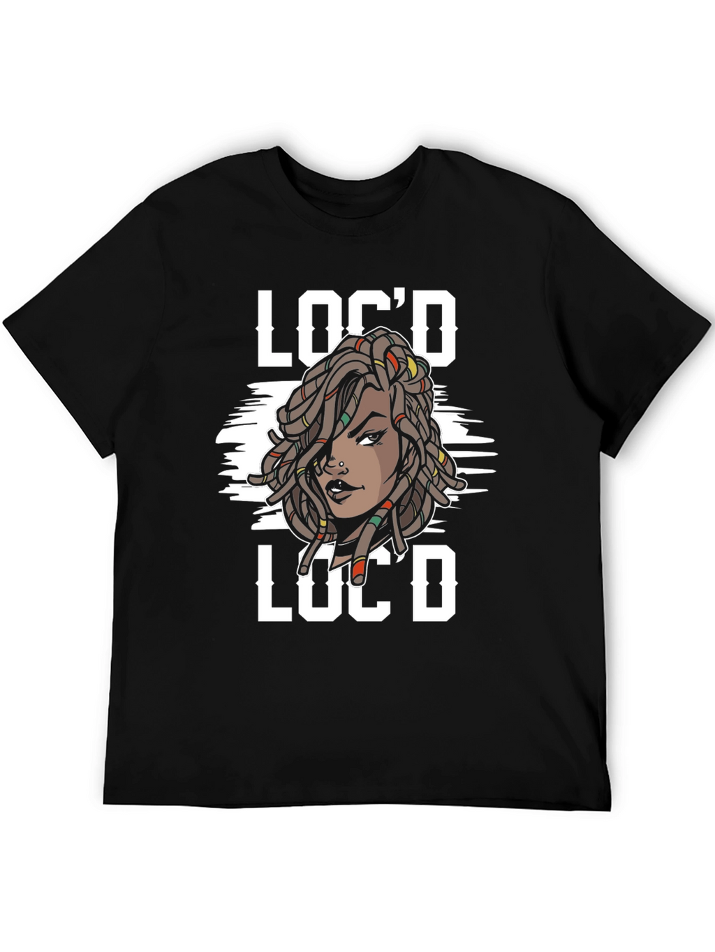 Locd Locd T-Shirt - Afrocentric Graphic Tee