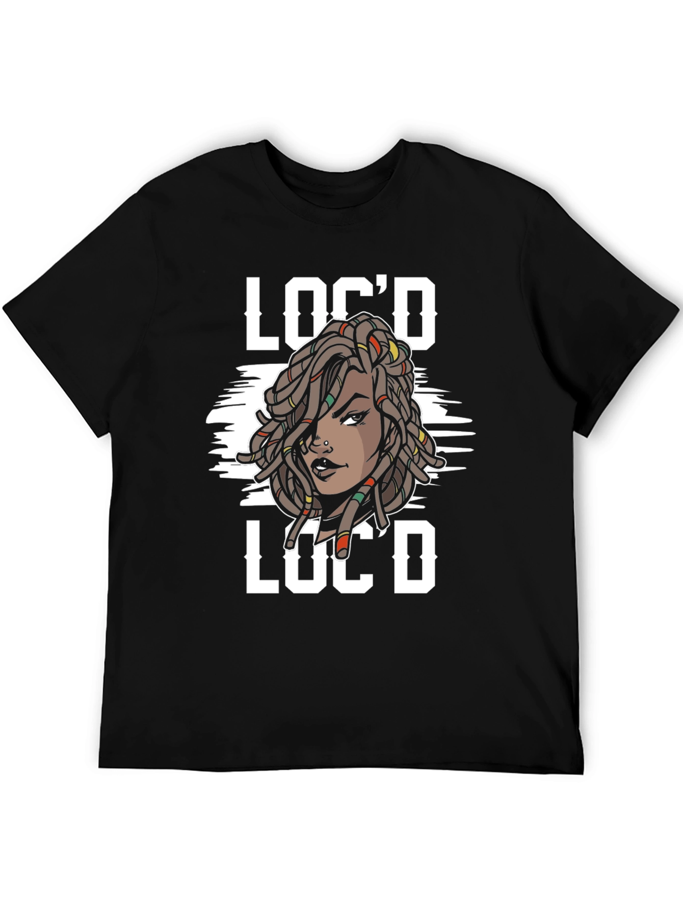 Locd Locd T-Shirt - Afrocentric Graphic Tee