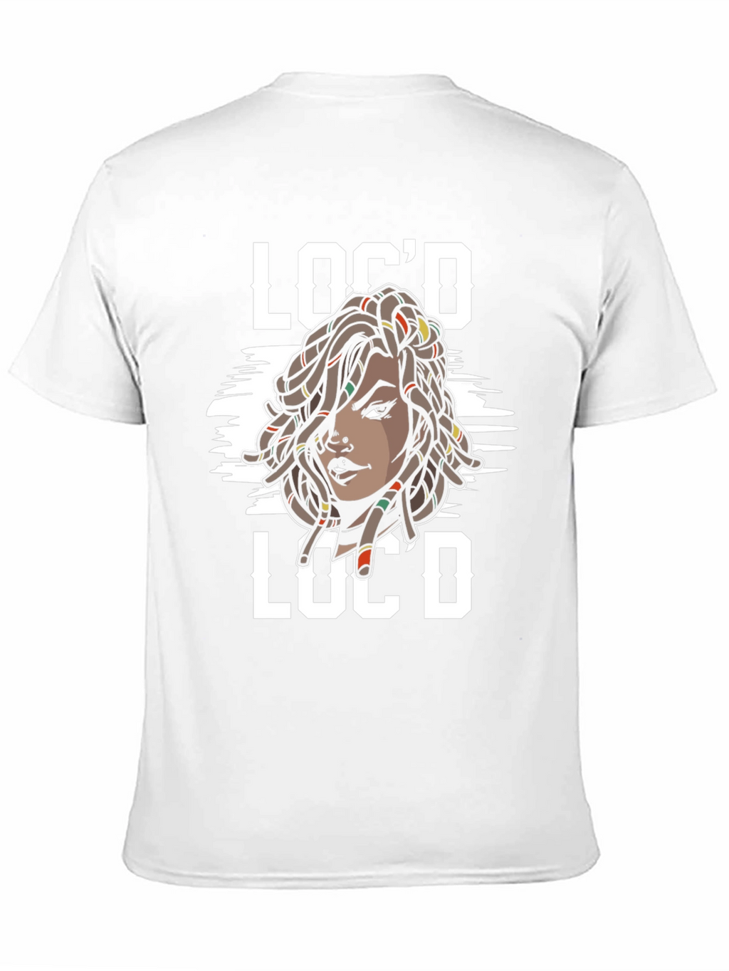Locd Locd T-Shirt - Afrocentric Graphic Tee