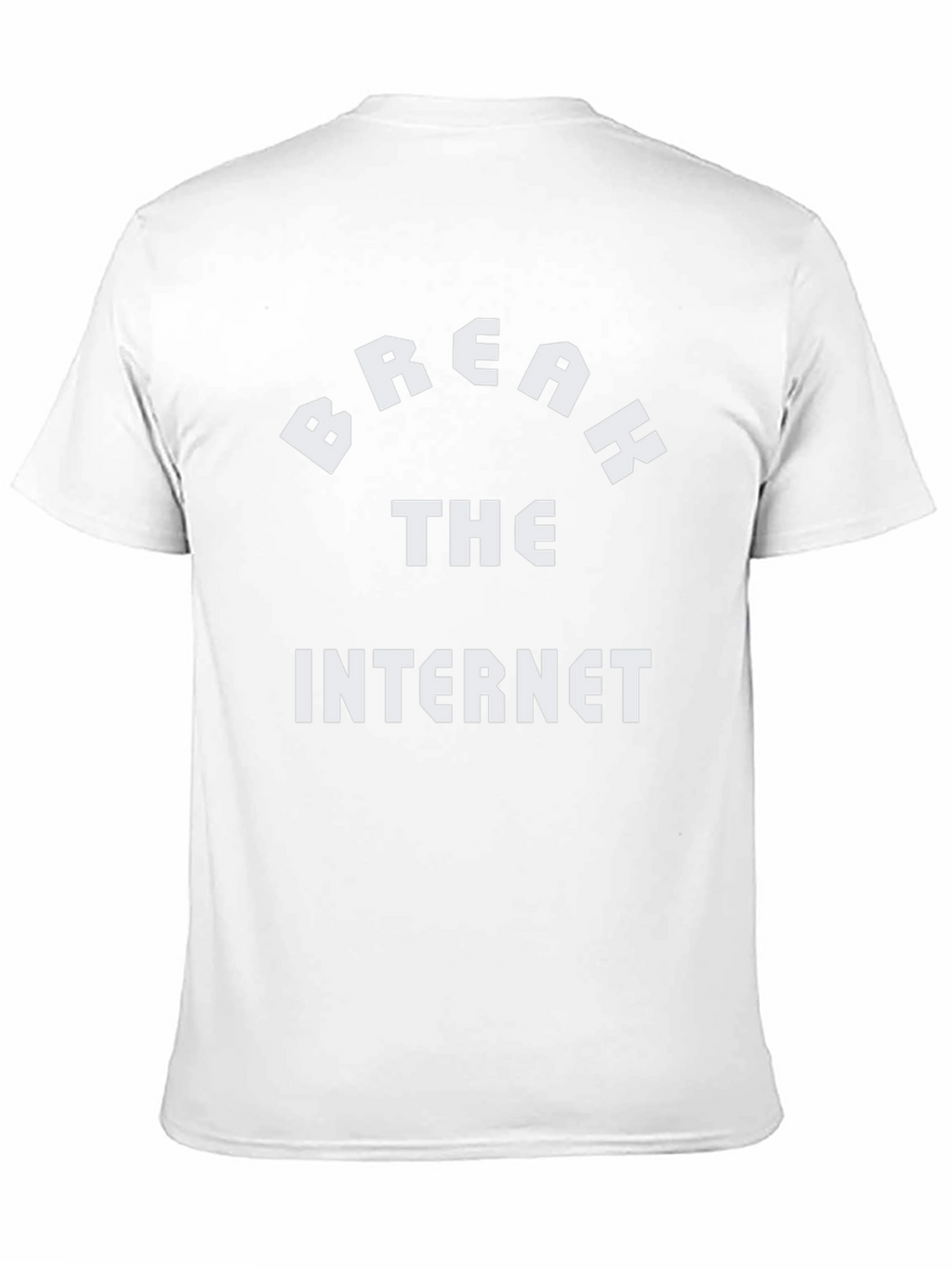 Break The Internet Black Tee - Viral Graphic T-Shirt