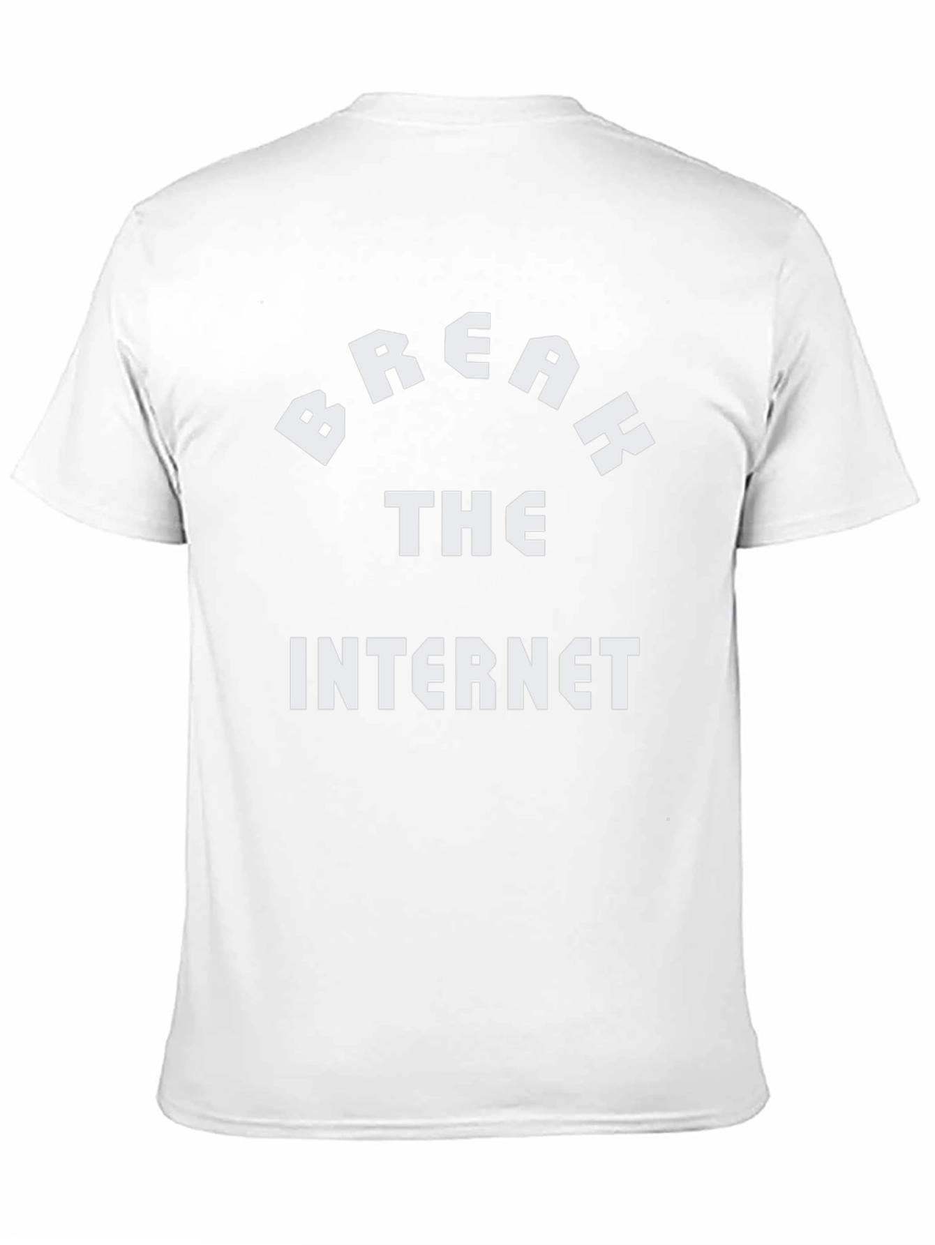 Break The Internet Black Tee - Viral Graphic T-Shirt