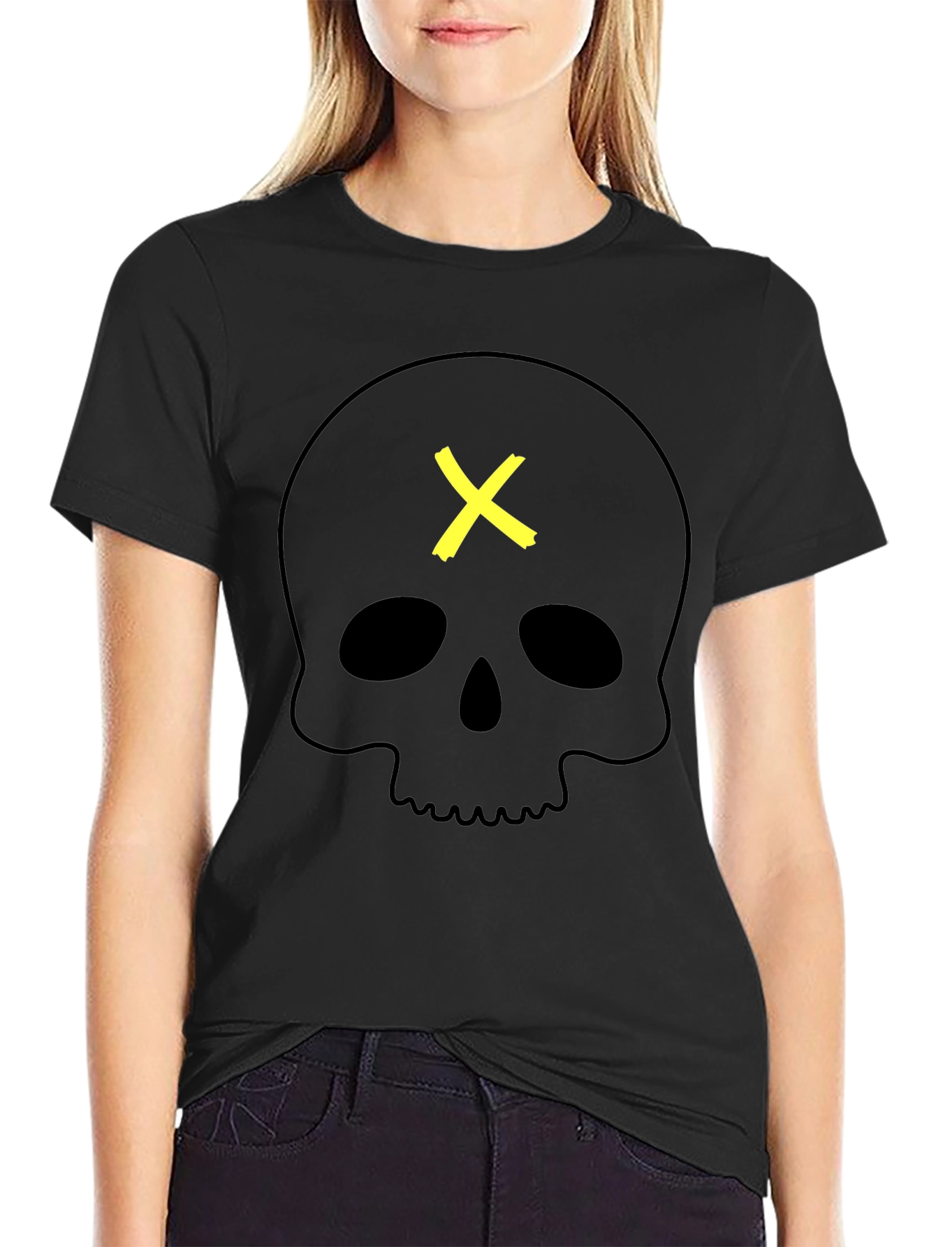 Black Skull X T-Shirt