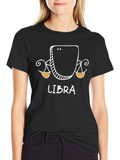 Libra Zodiac Sign T-Shirt