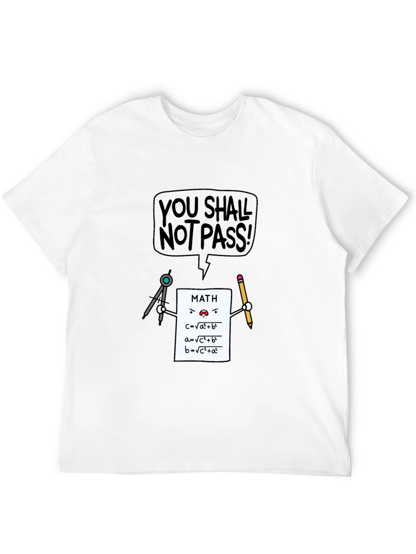 Math You Shall Not Pass T-Shirt