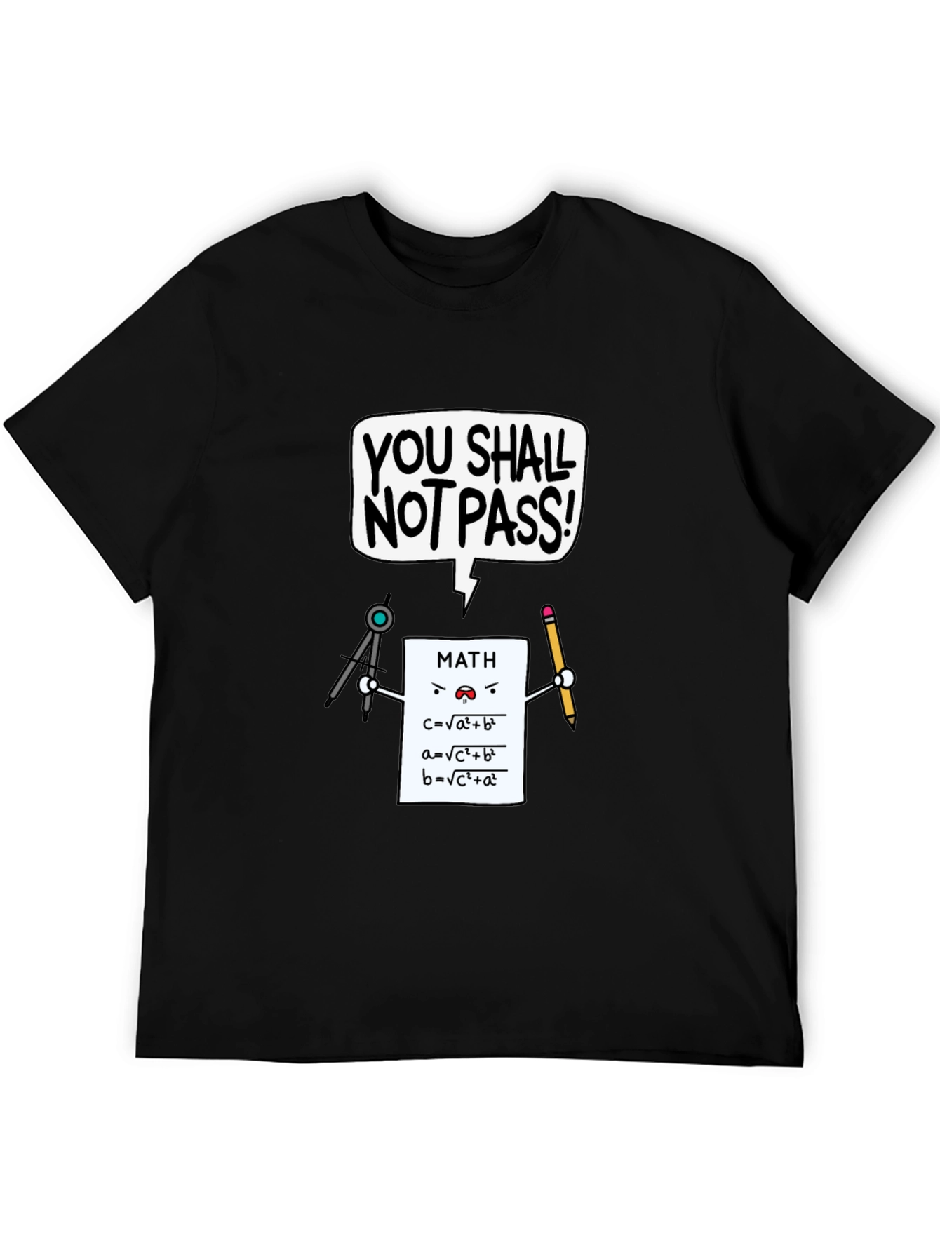 Math You Shall Not Pass T-Shirt
