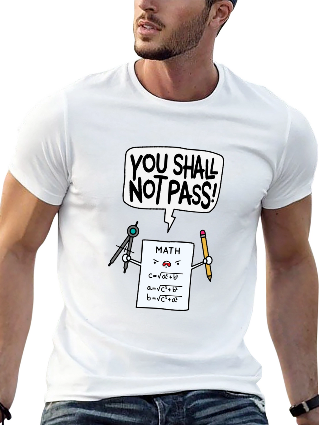 Math You Shall Not Pass T-Shirt
