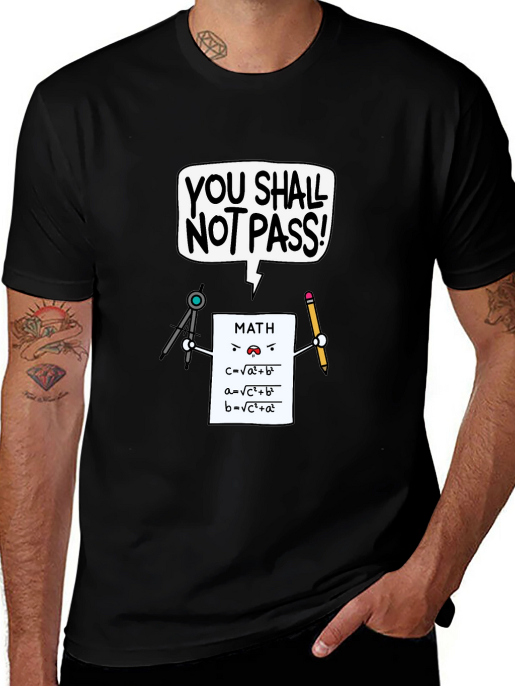 Math You Shall Not Pass T-Shirt