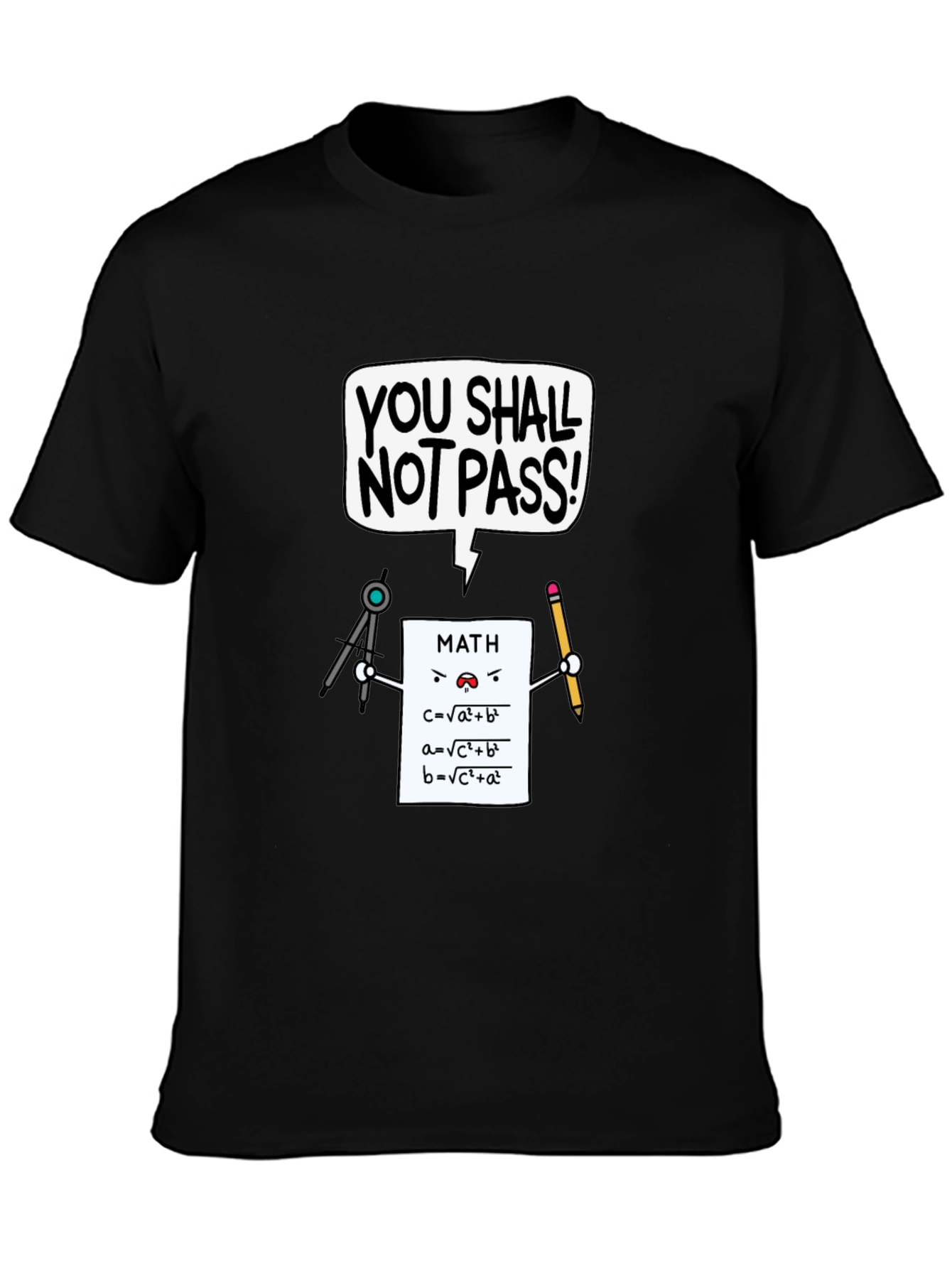 Math You Shall Not Pass T-Shirt