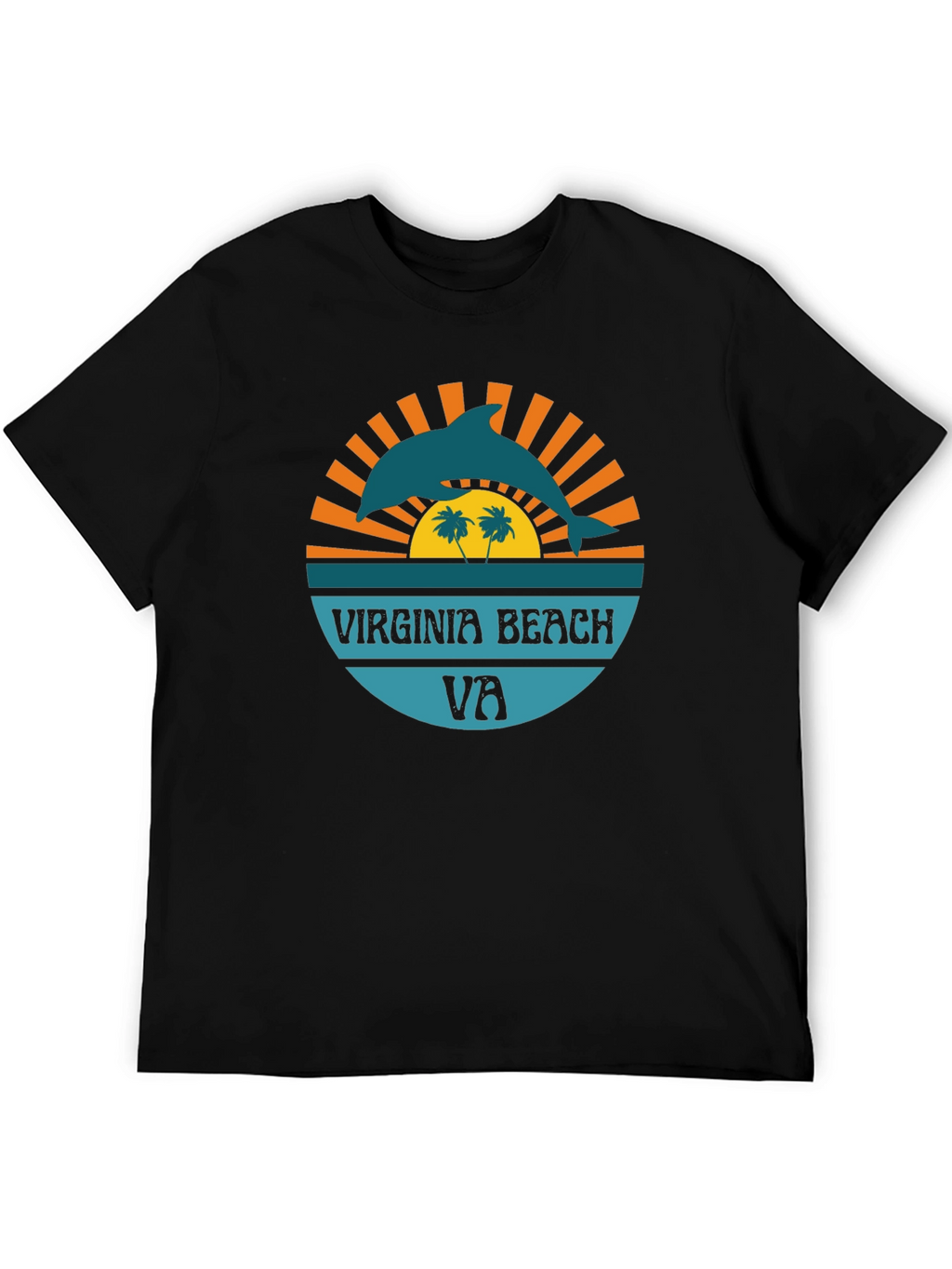 Virginia Beach Dolphin Graphic Tee