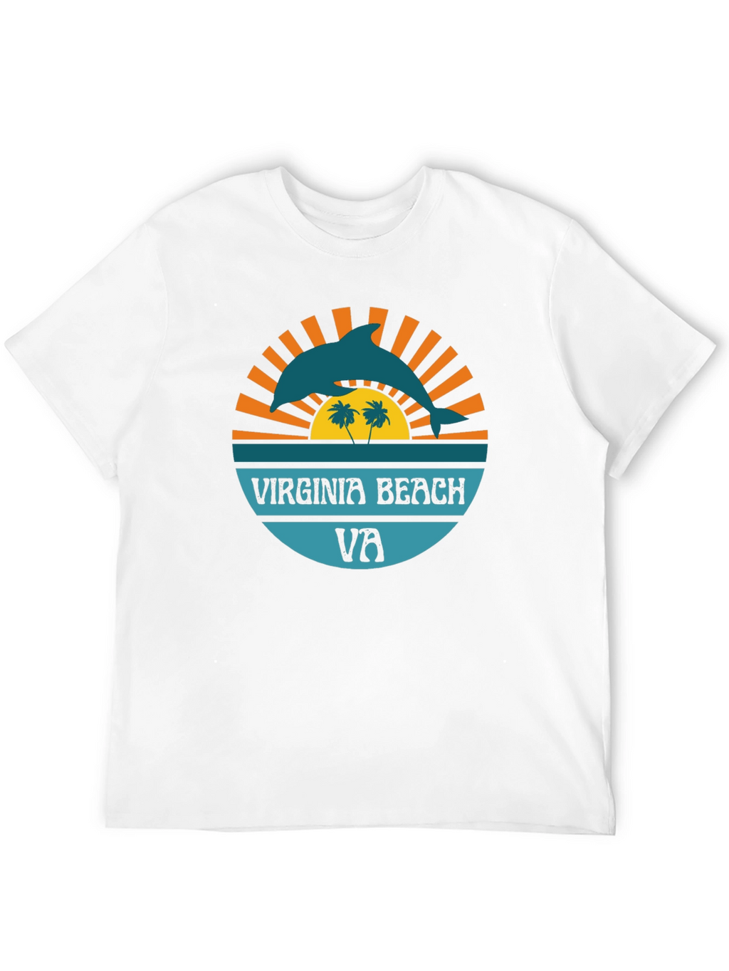 Virginia Beach Dolphin Graphic Tee