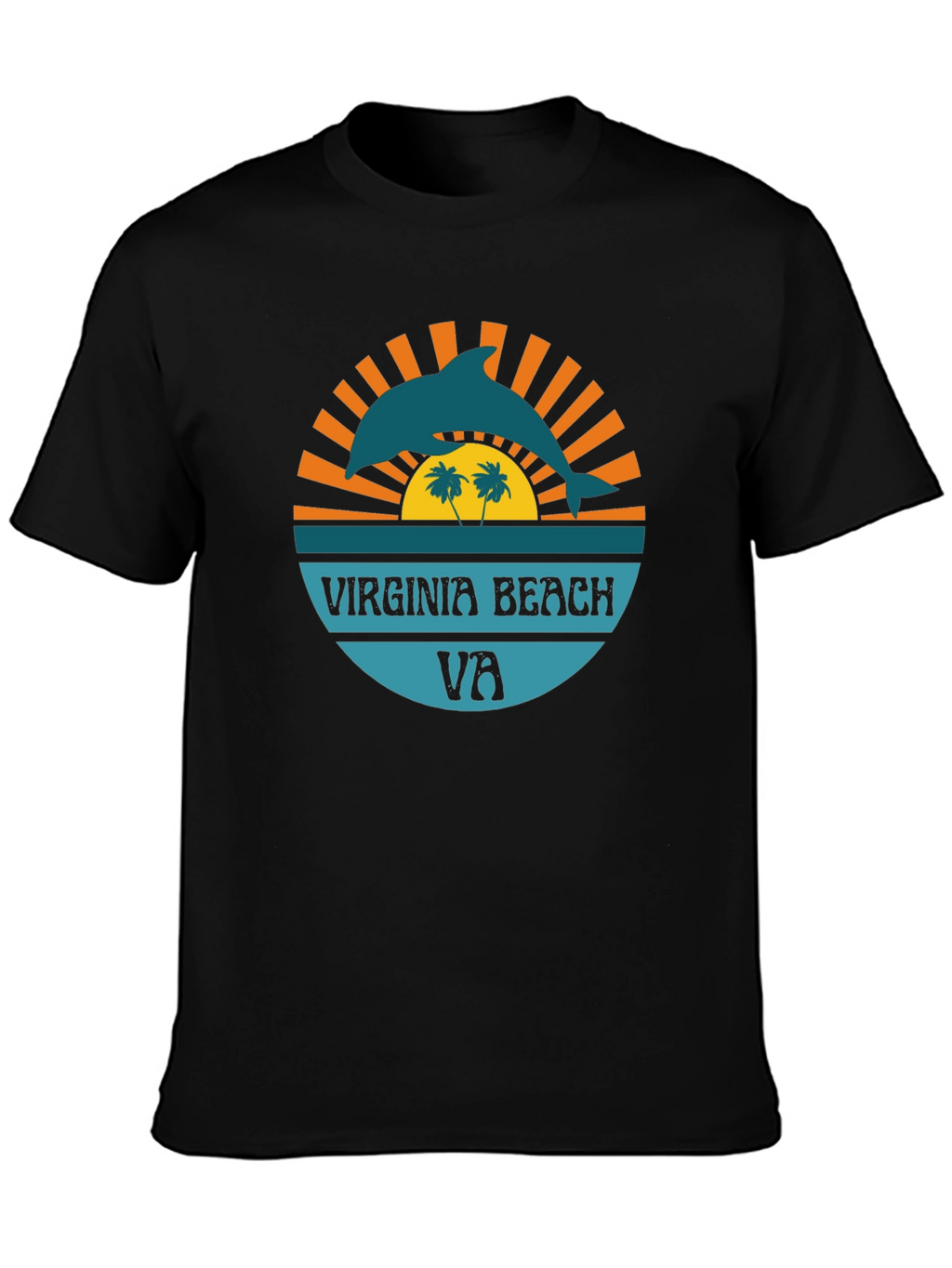 Virginia Beach Dolphin Graphic Tee