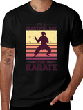Karate Beautiful Day Graphic Tee