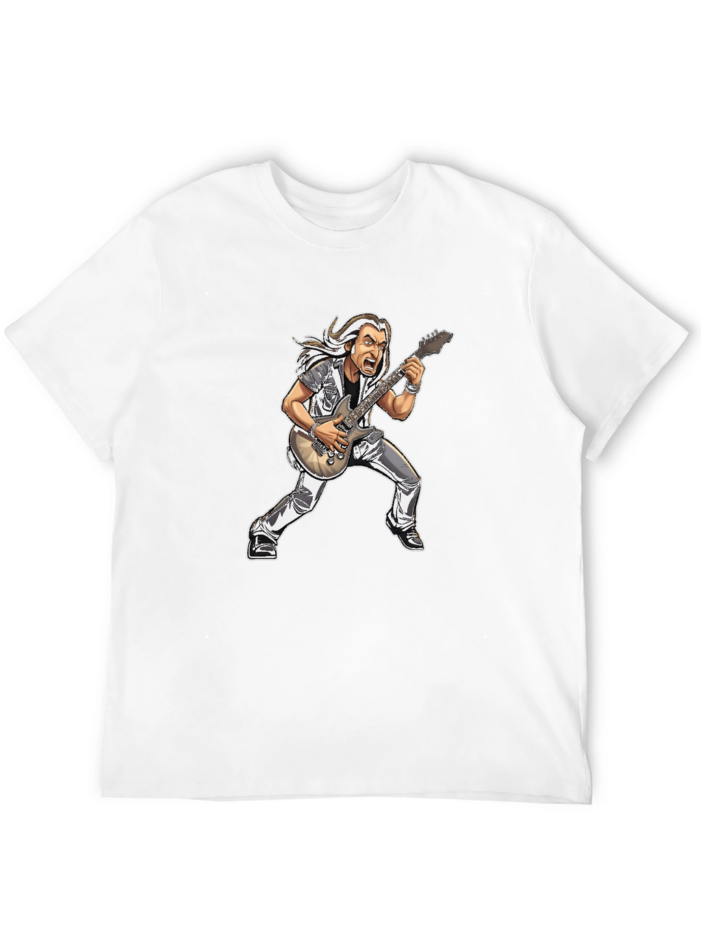Guitar Hero Cartoon T-Shirt