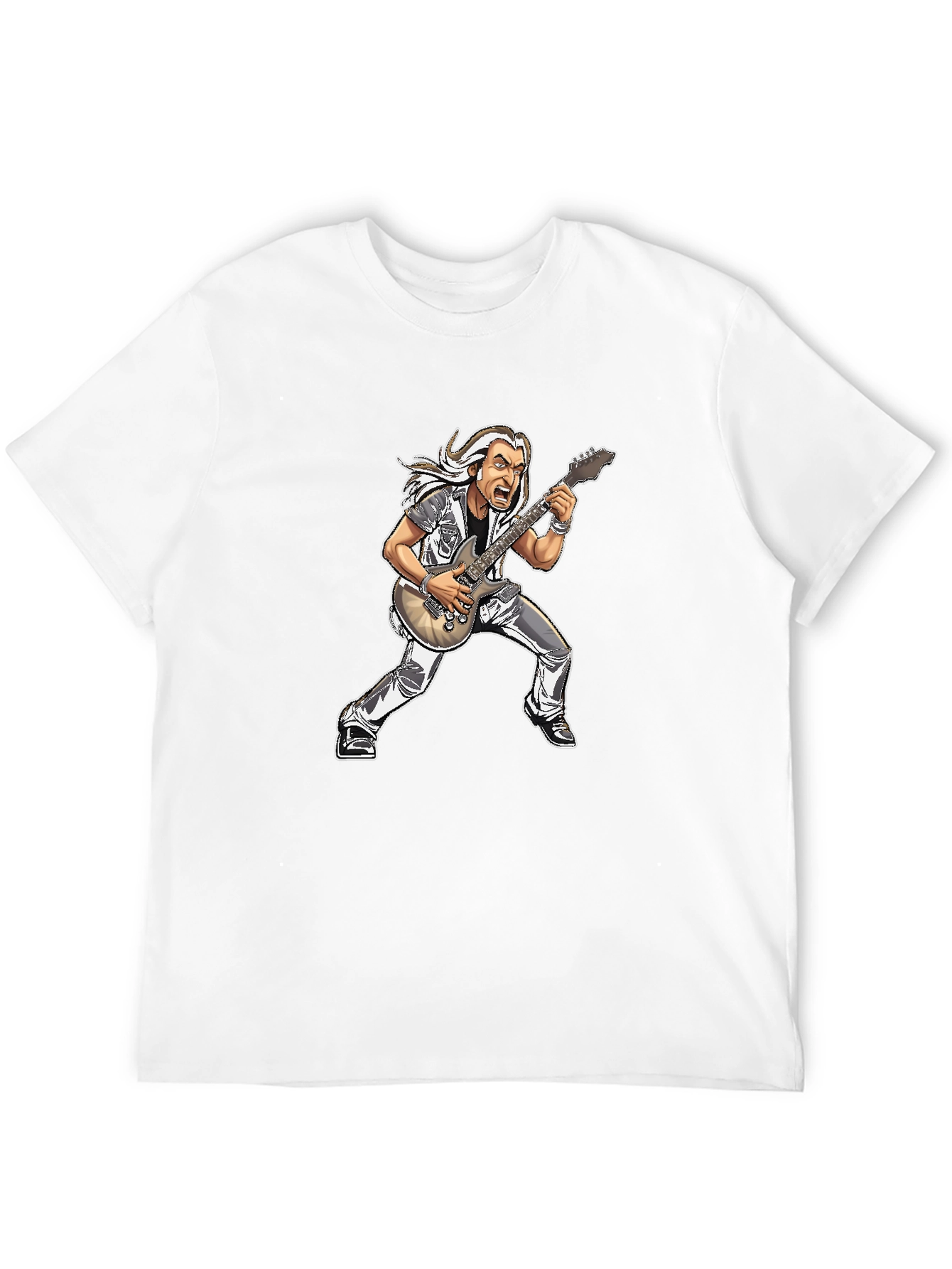 Guitar Hero Cartoon T-Shirt