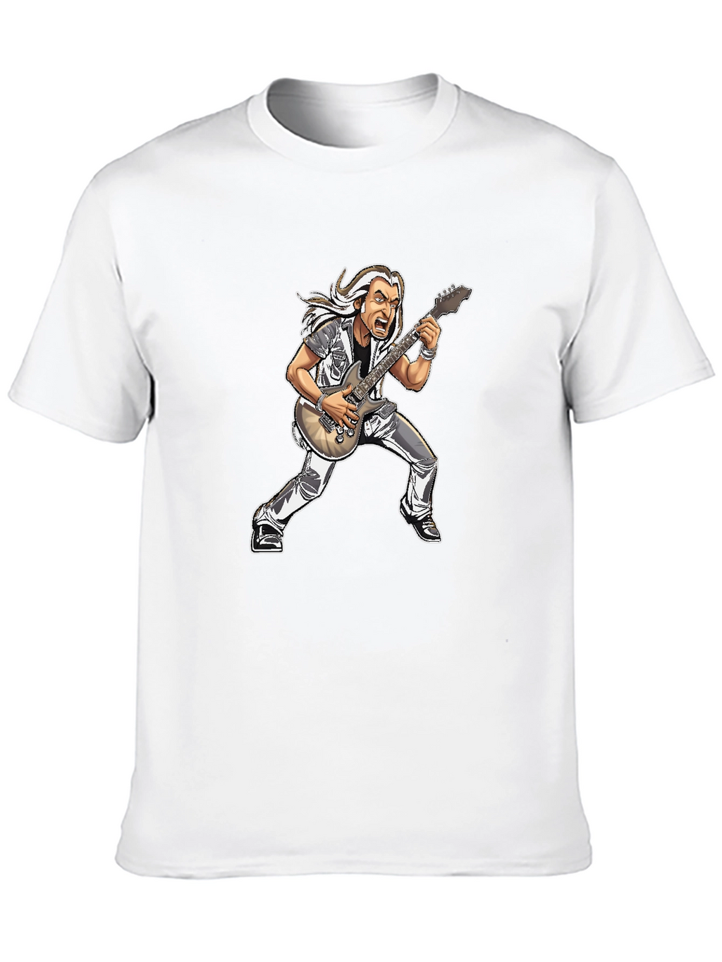 Guitar Hero Cartoon T-Shirt
