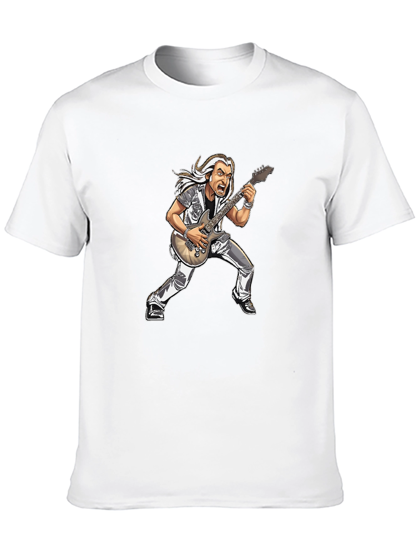 Guitar Hero Cartoon T-Shirt