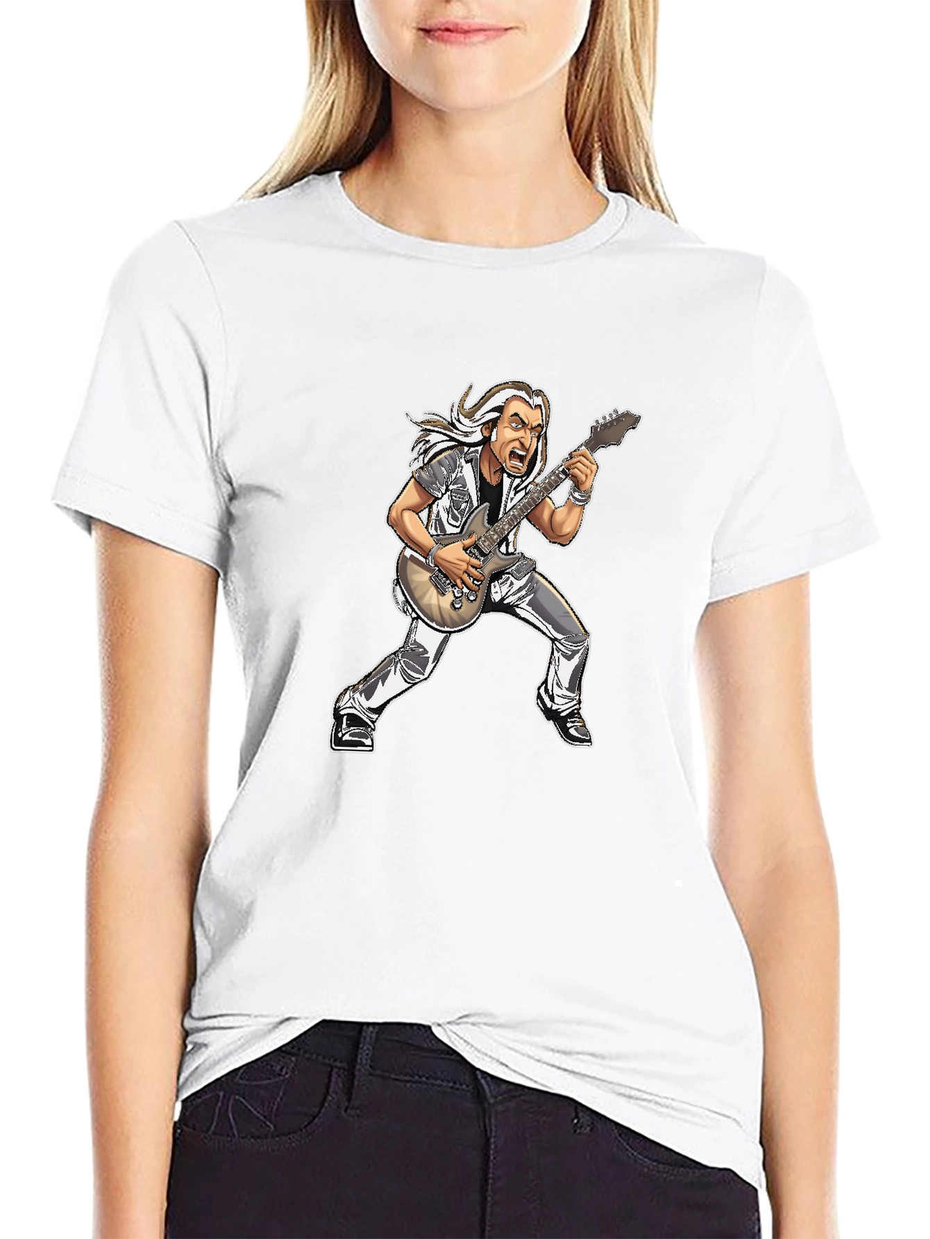 Guitar Hero Cartoon T-Shirt