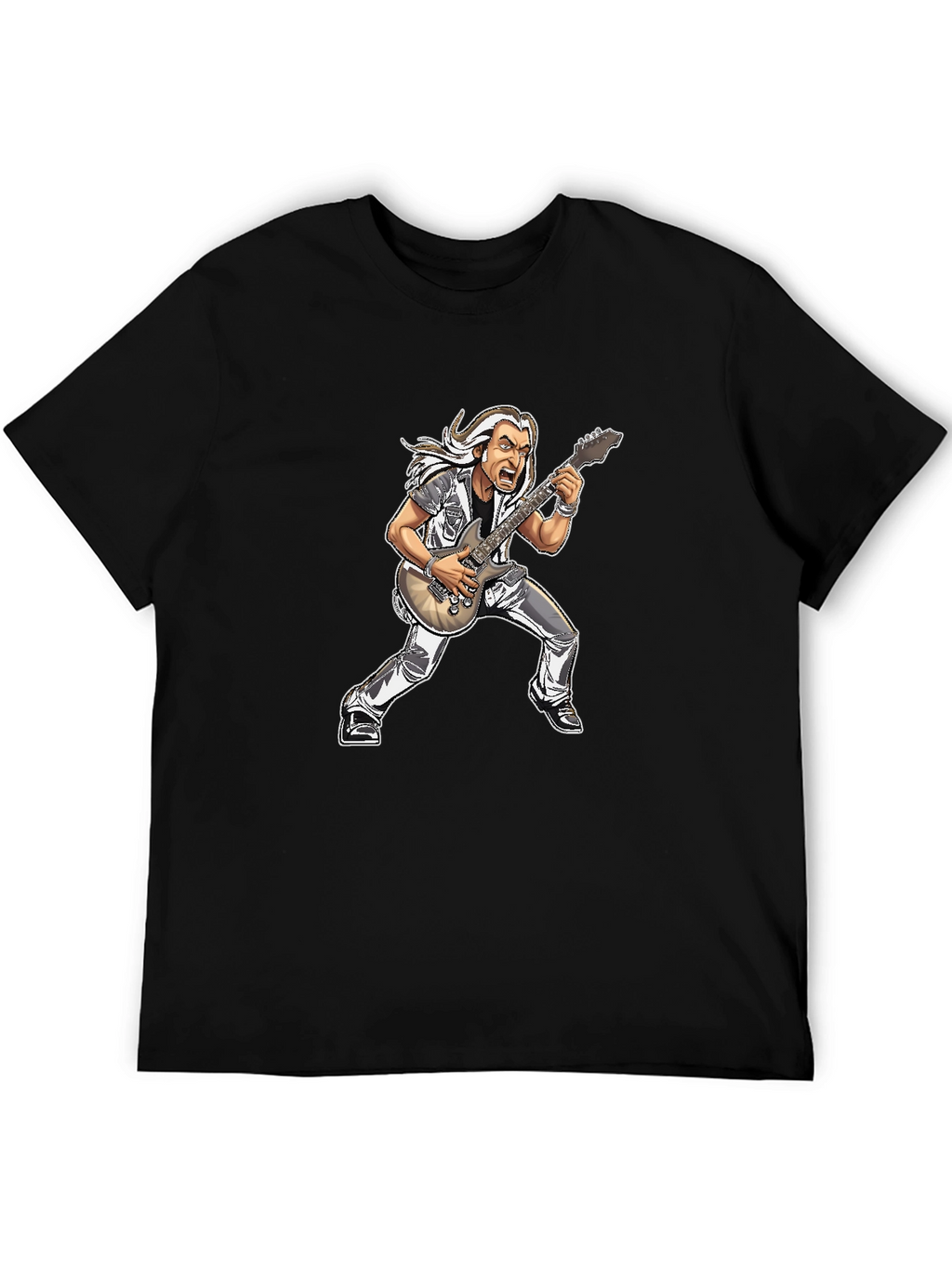Guitar Hero Cartoon T-Shirt