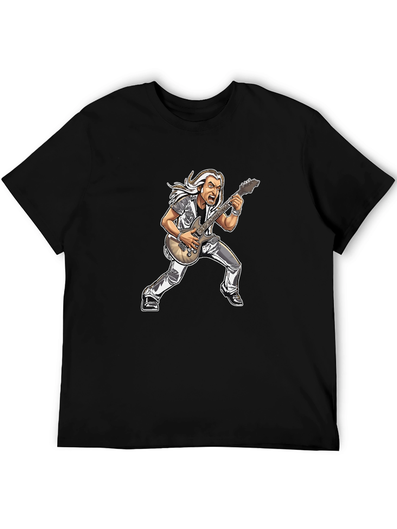 Guitar Hero Cartoon T-Shirt