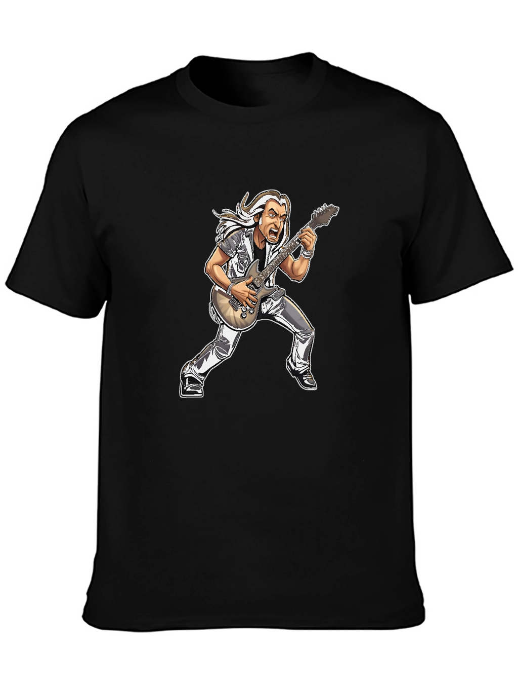 Guitar Hero Cartoon T-Shirt