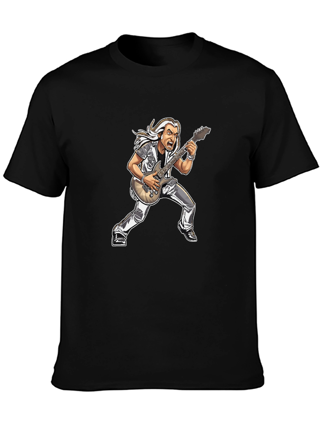 Guitar Hero Cartoon T-Shirt