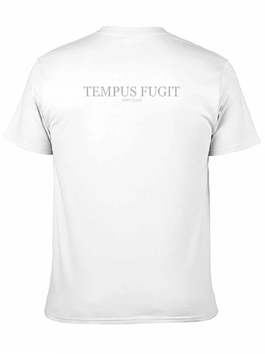Tempus Fugit Black T-Shirt - Time Flies Graphic Tee