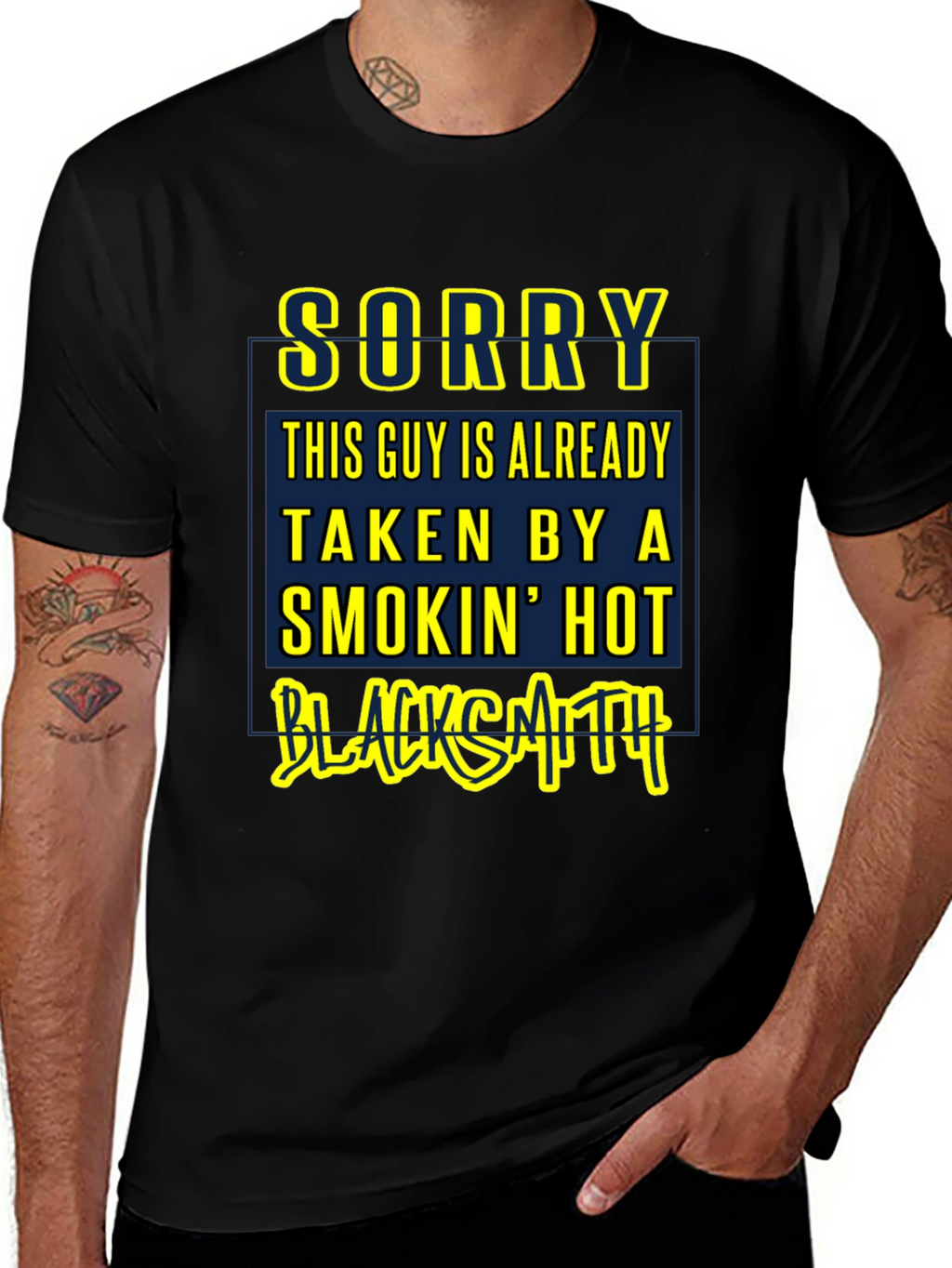 Sorry Taken By a Smokin Hot Blacksmith T-Shirt