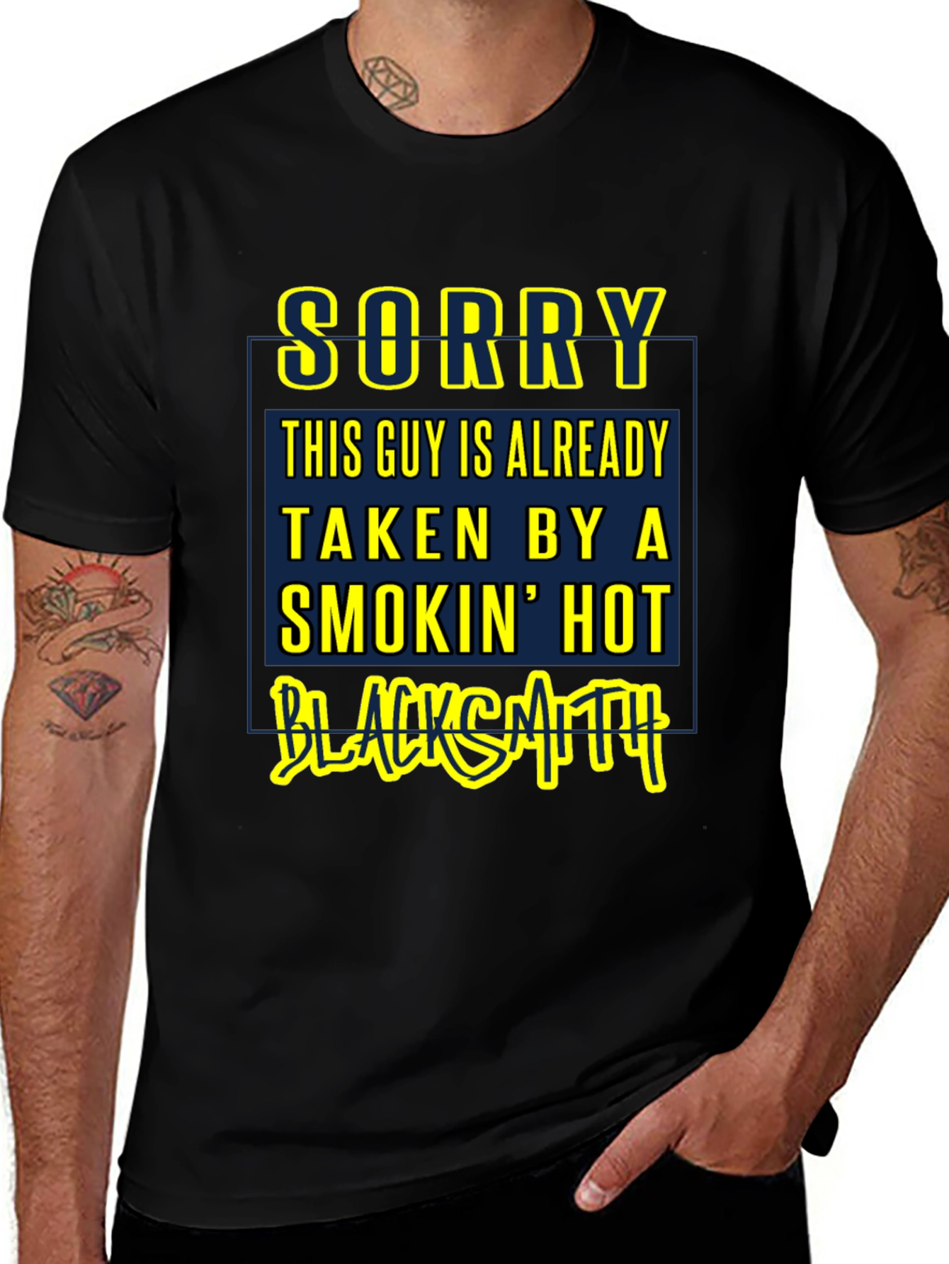 Sorry Taken By a Smokin Hot Blacksmith T-Shirt