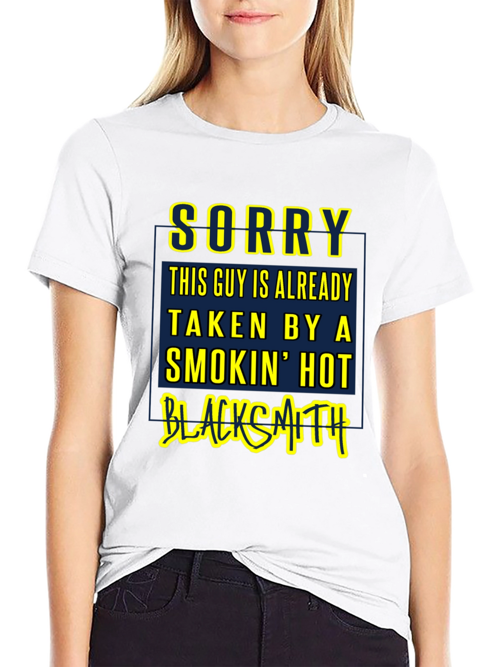 Sorry Taken By a Smokin Hot Blacksmith T-Shirt