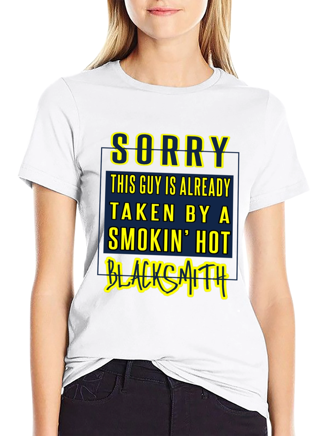 Sorry Taken By a Smokin Hot Blacksmith T-Shirt