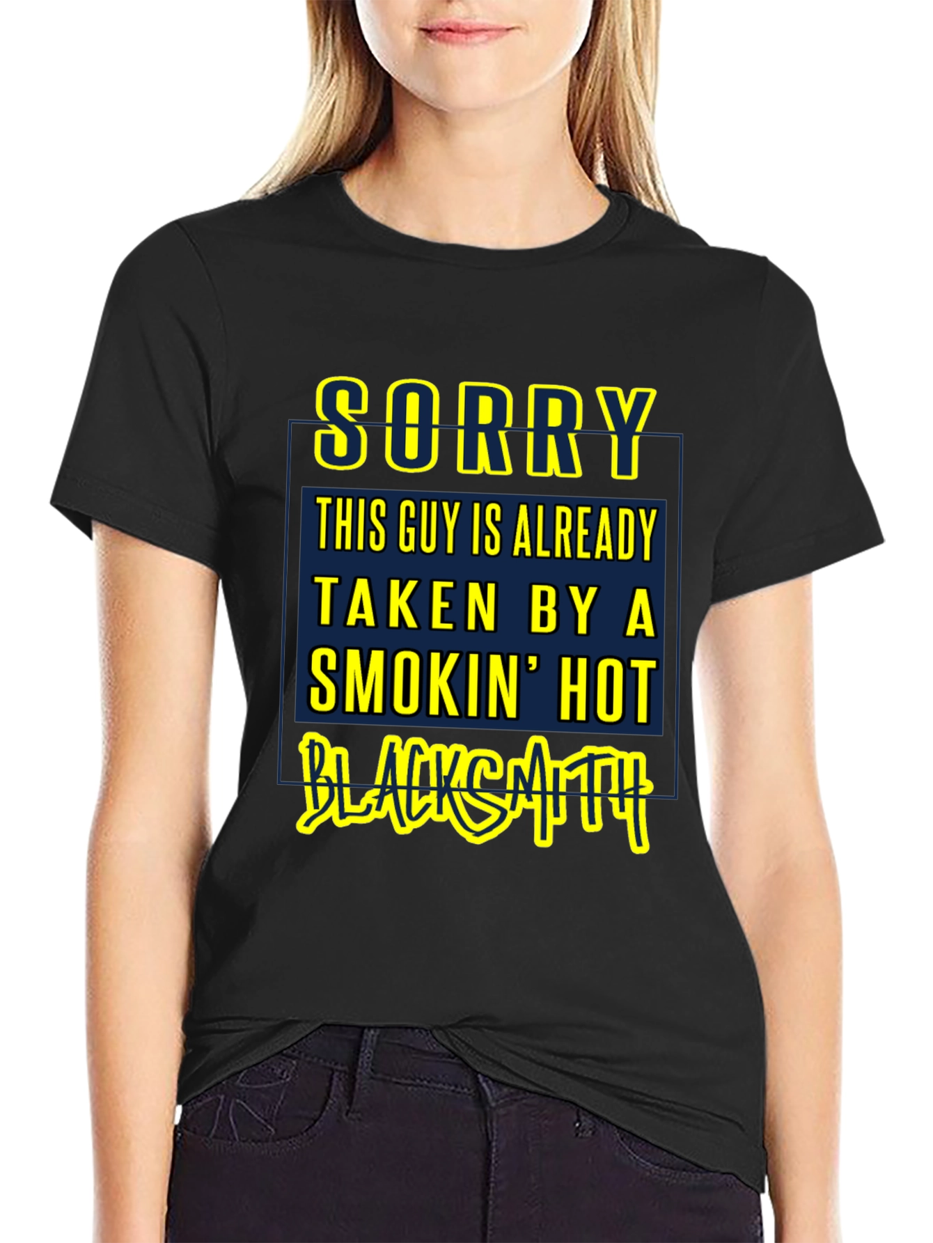 Sorry Taken By a Smokin Hot Blacksmith T-Shirt