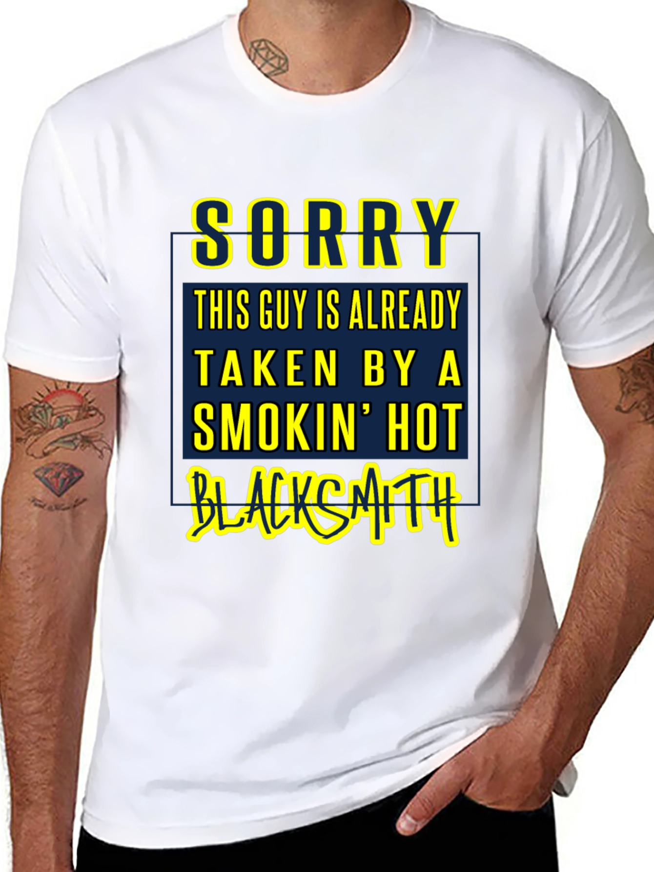 Sorry Taken By a Smokin Hot Blacksmith T-Shirt