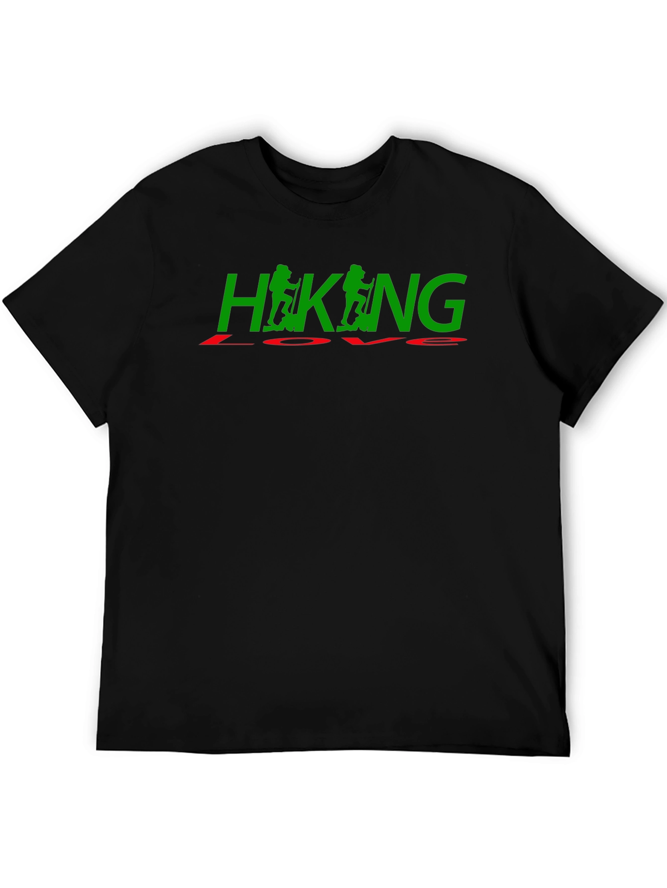 Hiking Love Graphic Tee - Outdoor Adventure Shirt
