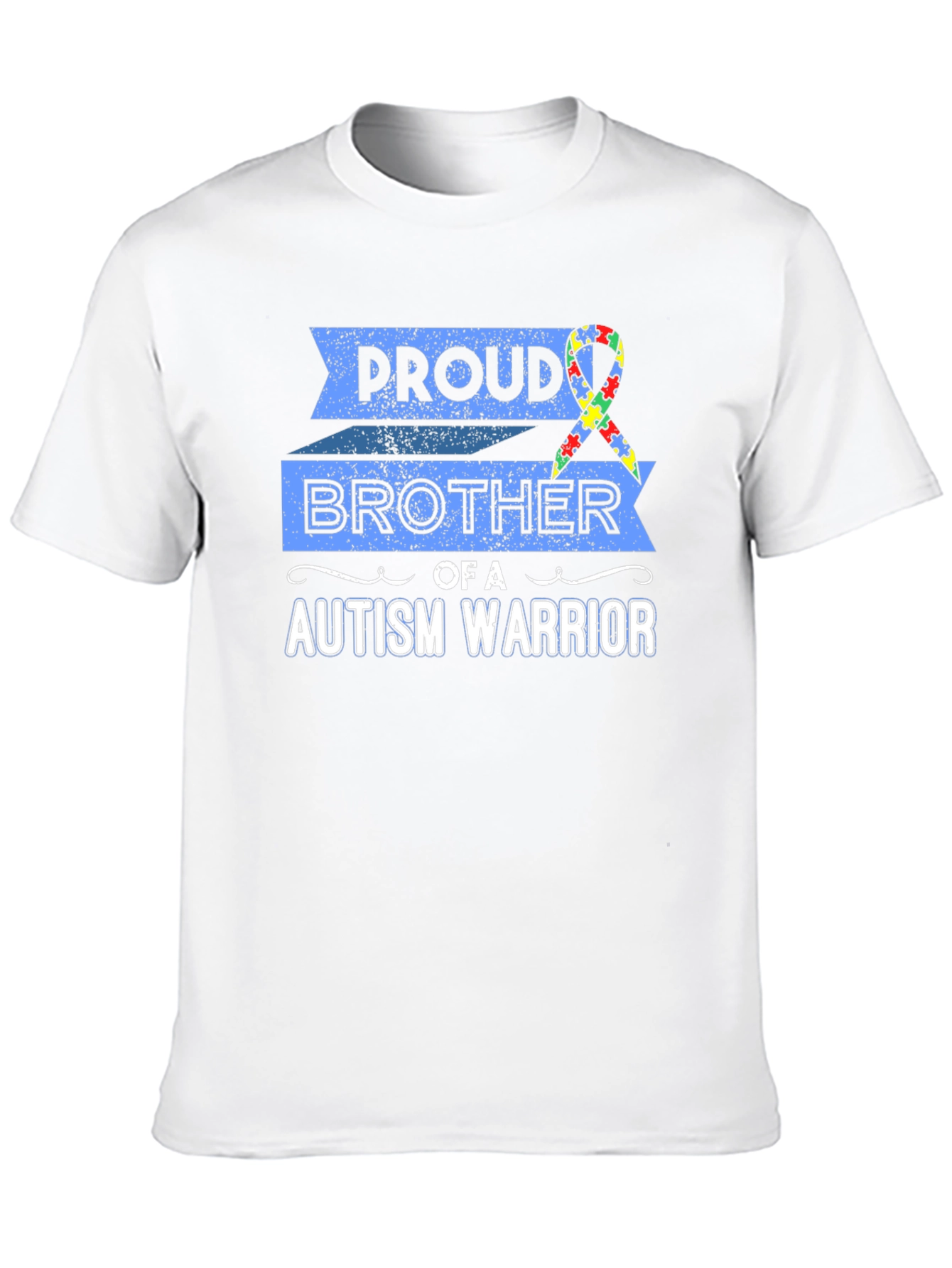 Proud Brother of Autism Warrior T-Shirt